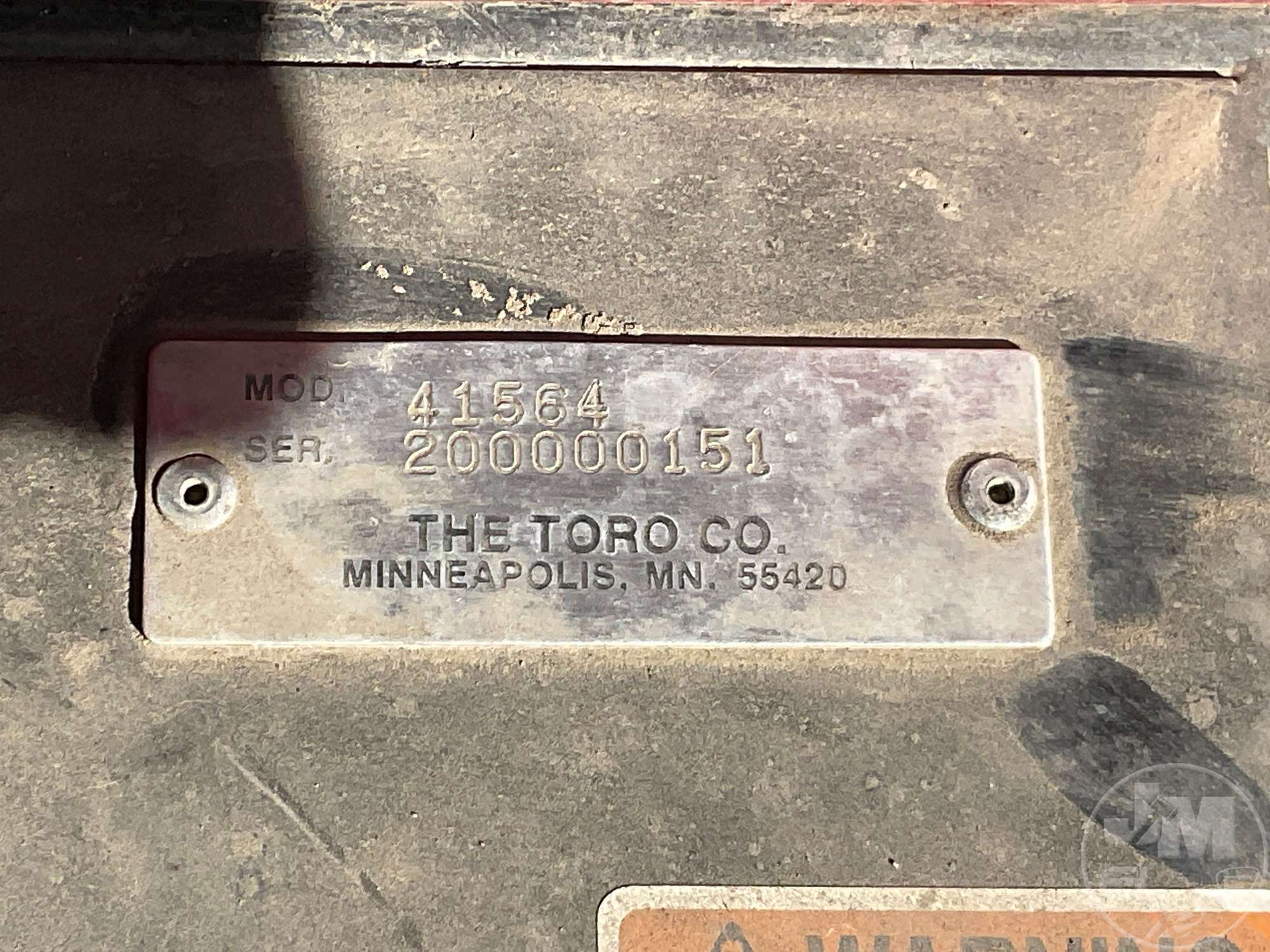 2000 Toro MULTI-PRO 5500