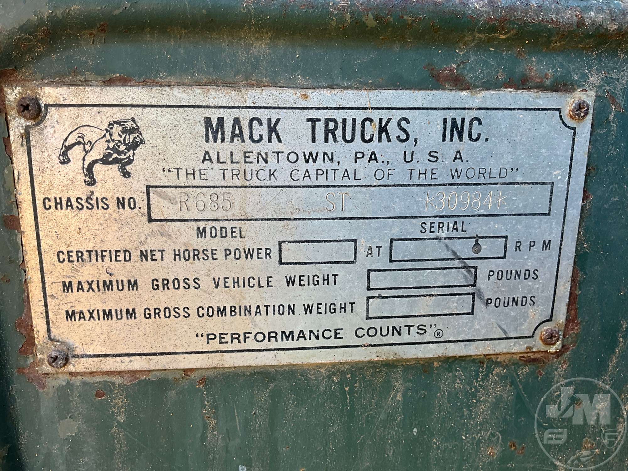 0 Mack R-600