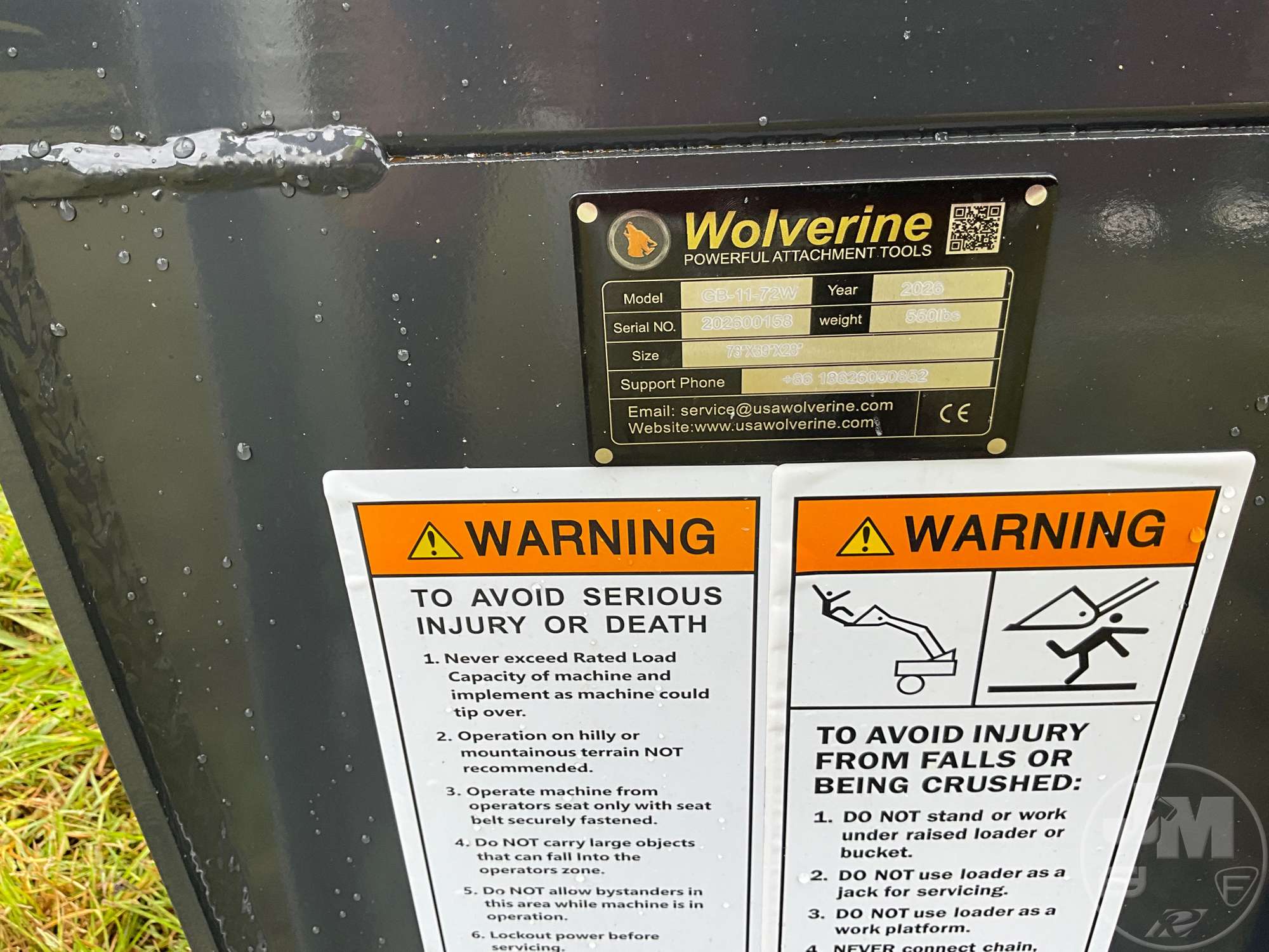 2026 Wolverine GB-11-72W