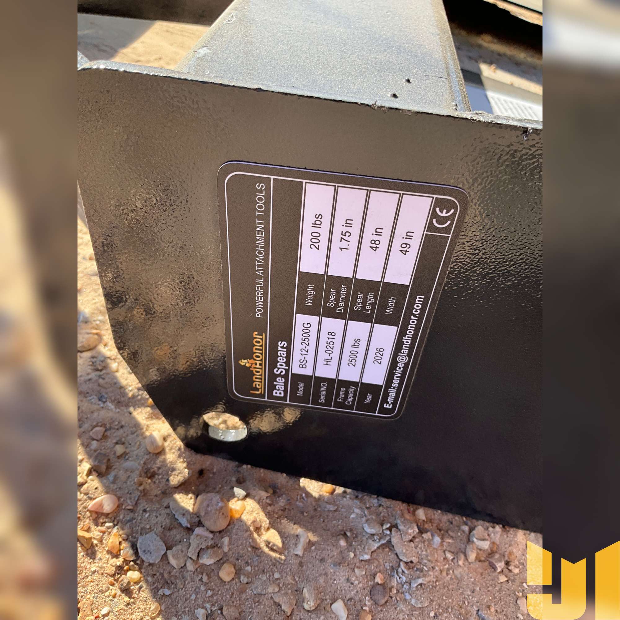 2026 Land Honor BS-12-2500G