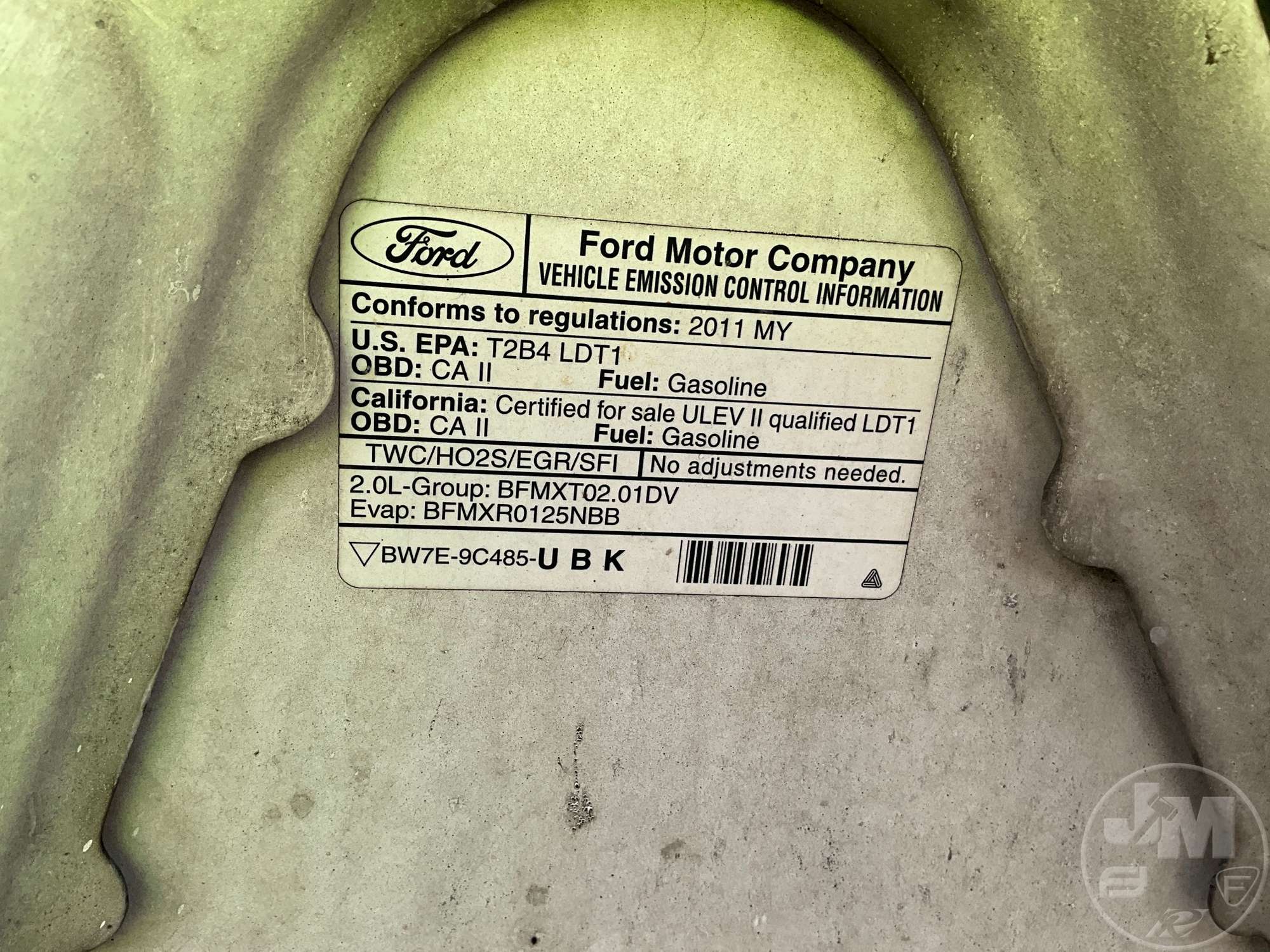 2011 Ford TRANSIT CONNECT XLT