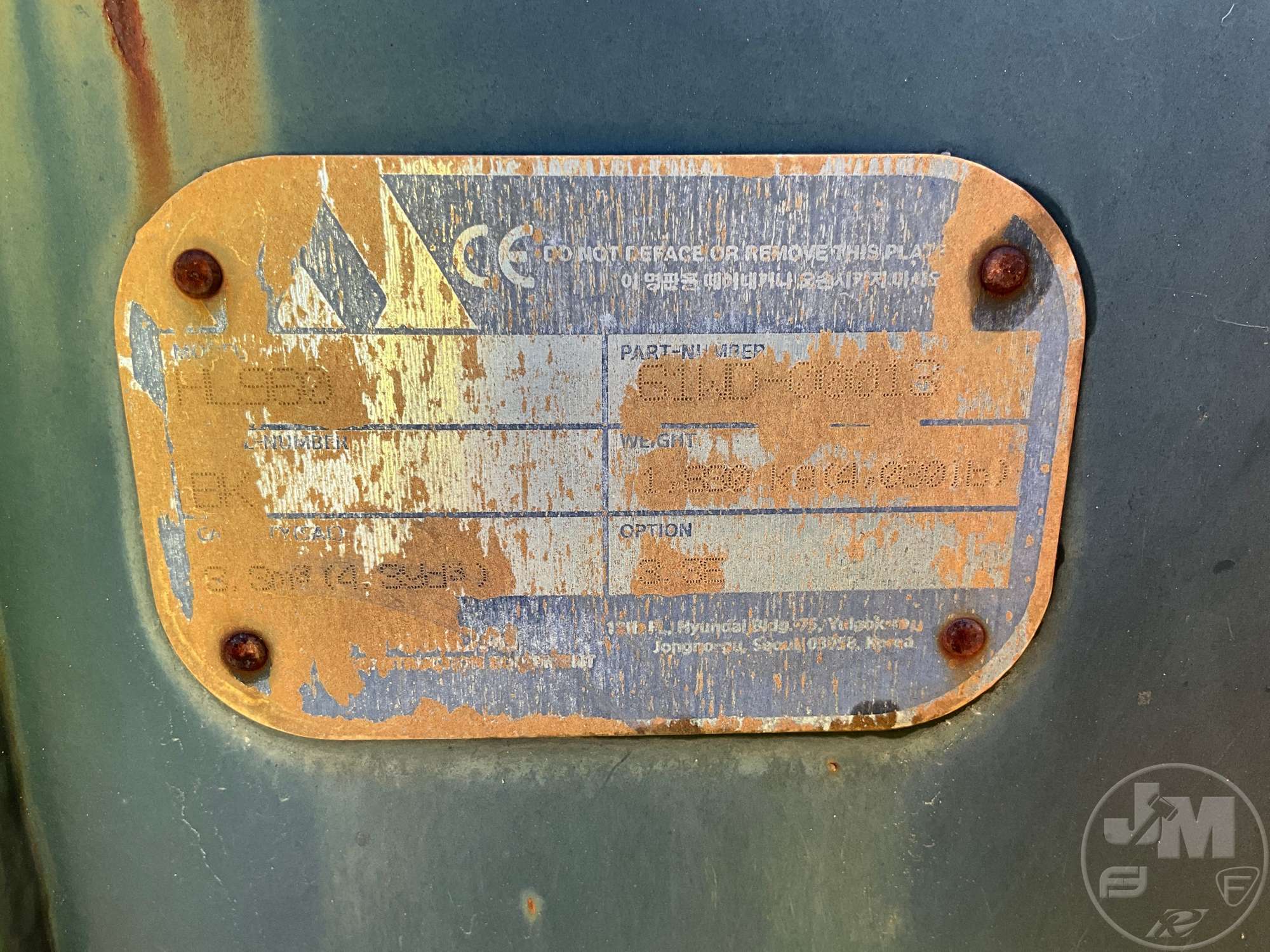 2019 Hyundai HL960