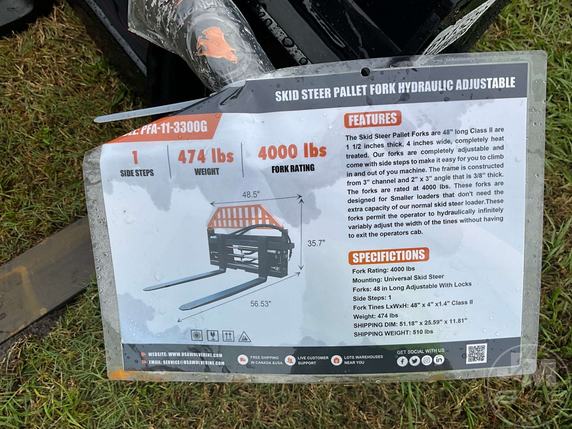 2026 Wolverine PFA-11-3300G