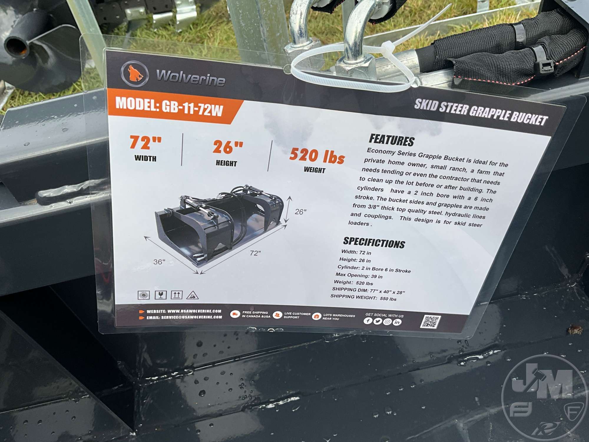 2026 Wolverine GB-11-72W