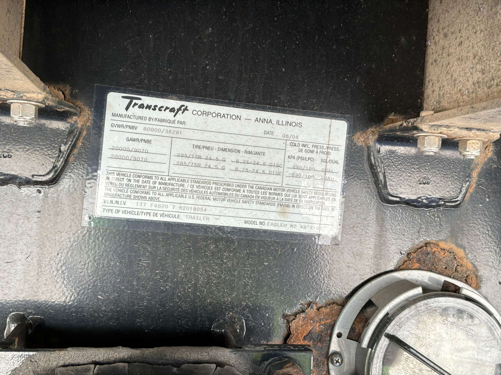 2006 Transcraft EAGLEH W2