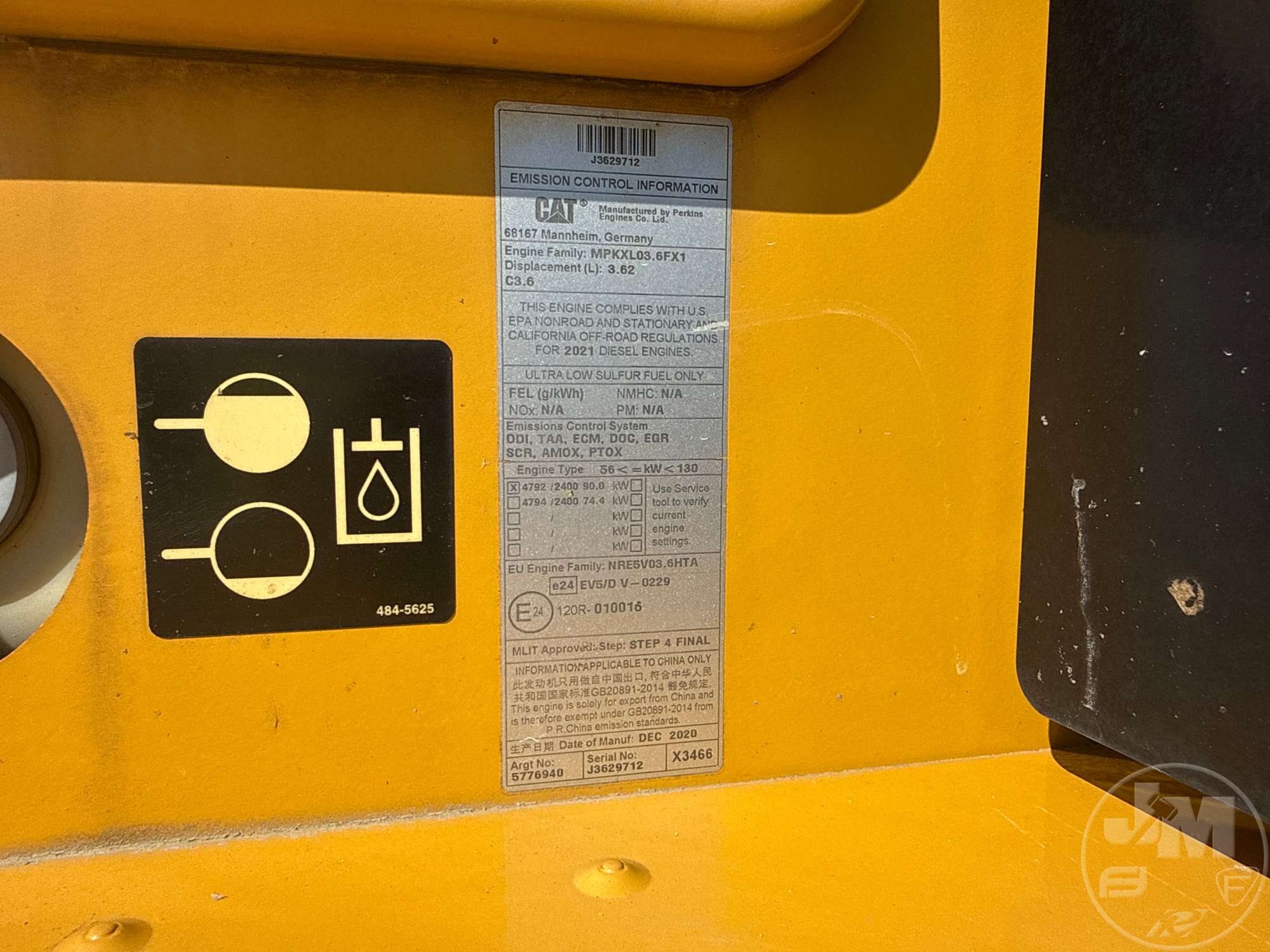 2021 Caterpillar 910
