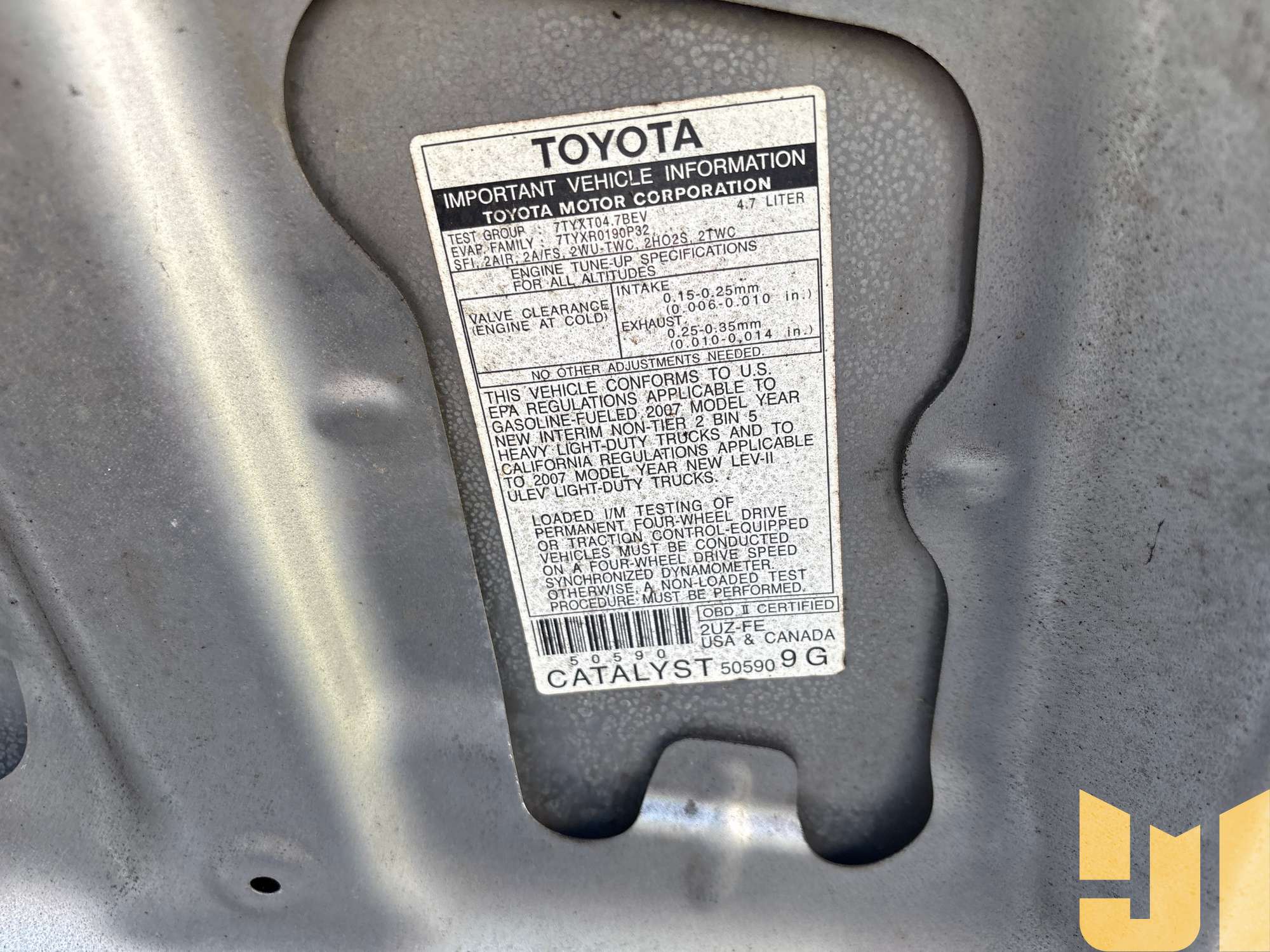 2007 Toyota TUNDRA