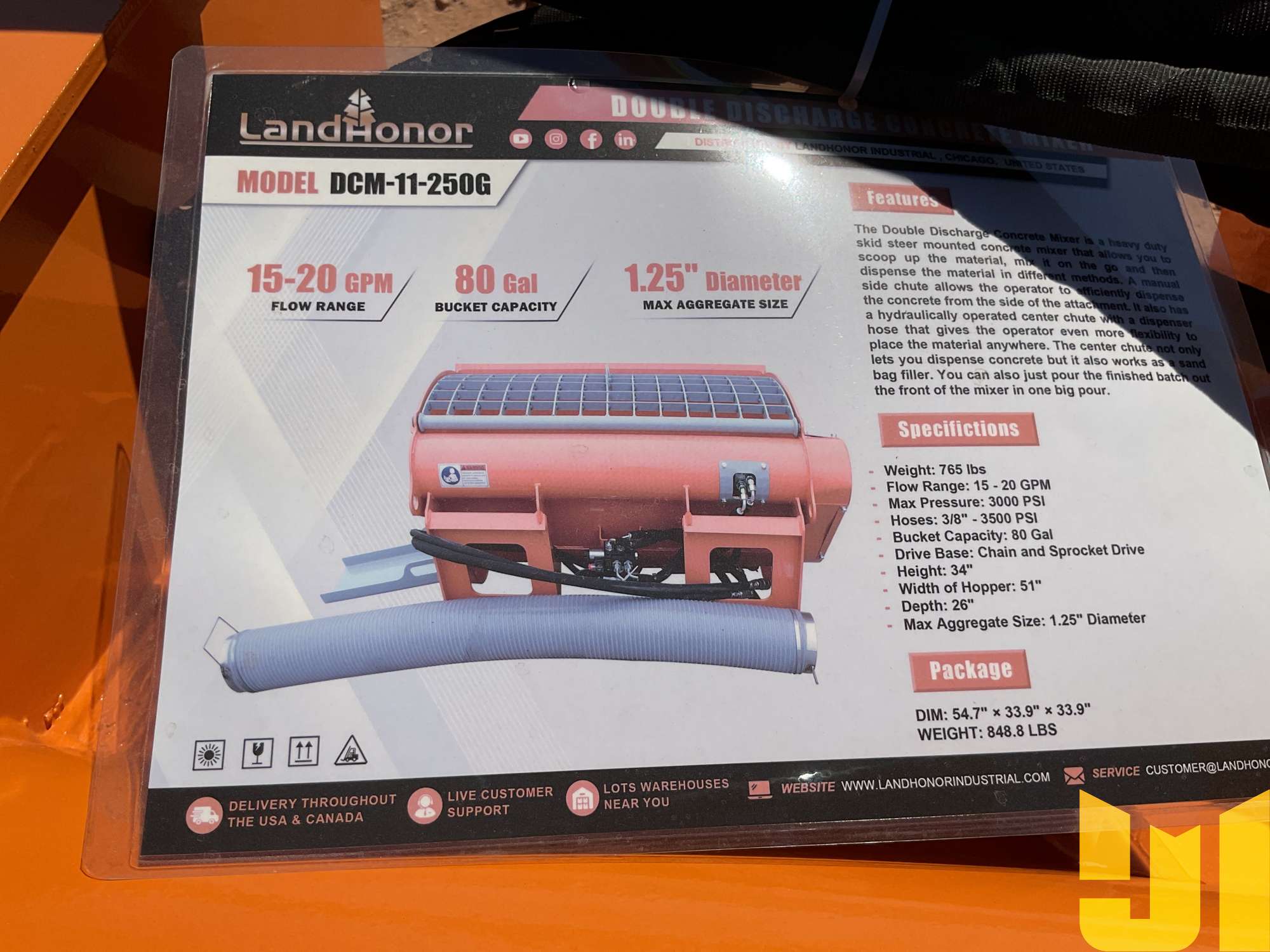 2026 Land Honor DCM-11-250G