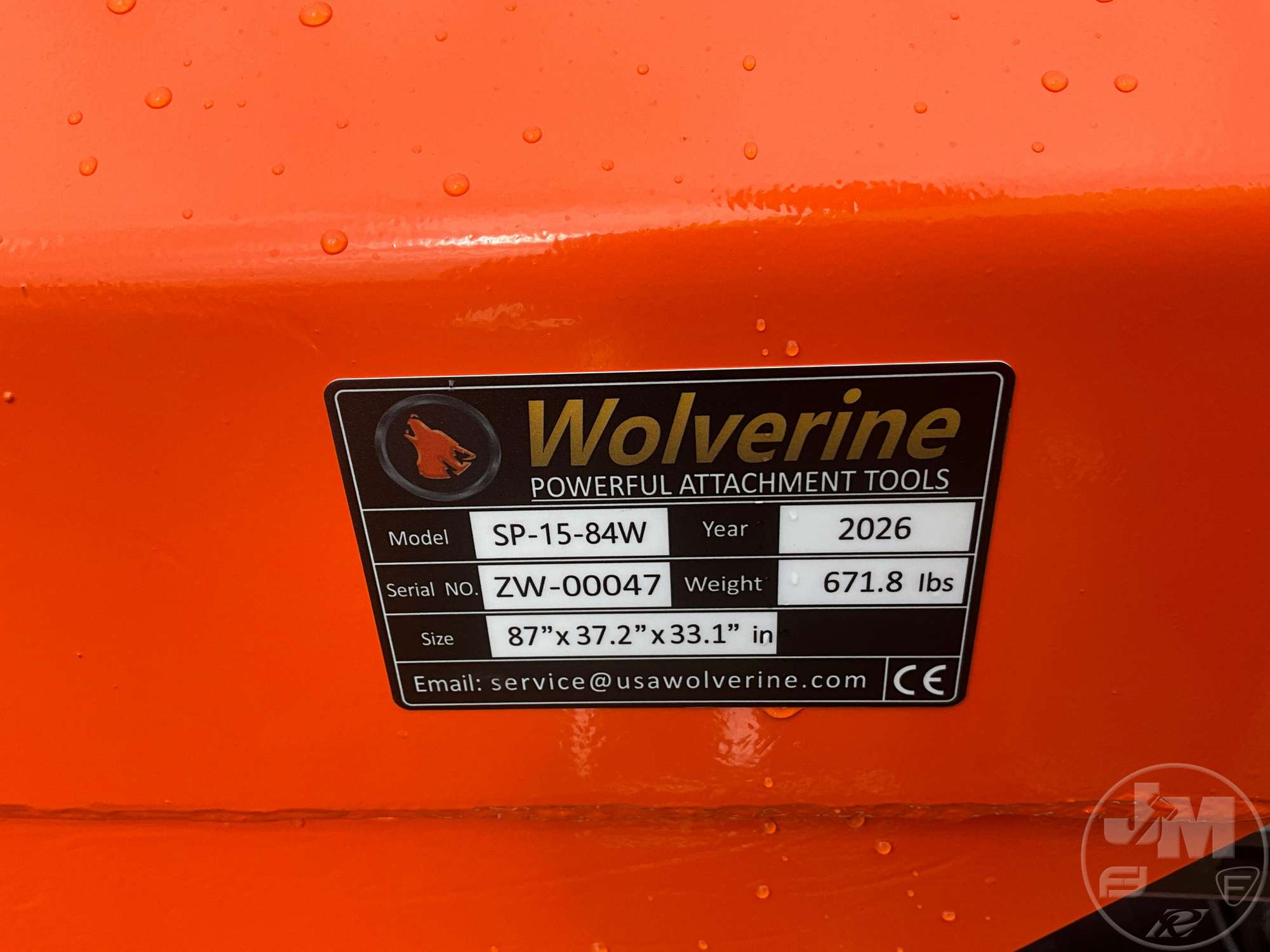 2026 Wolverine SP-15-84W