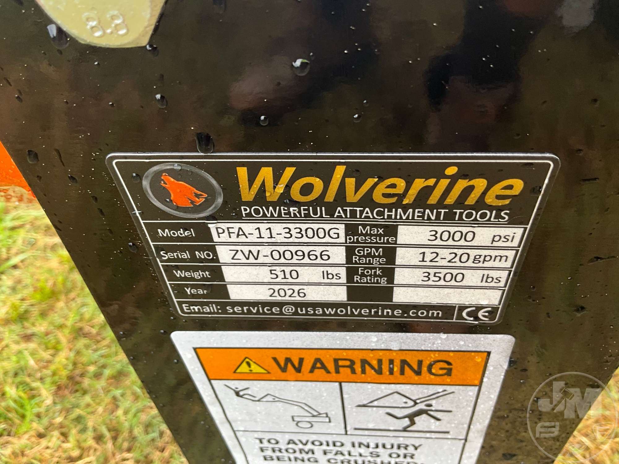 2026 Wolverine PFA-11-3300G