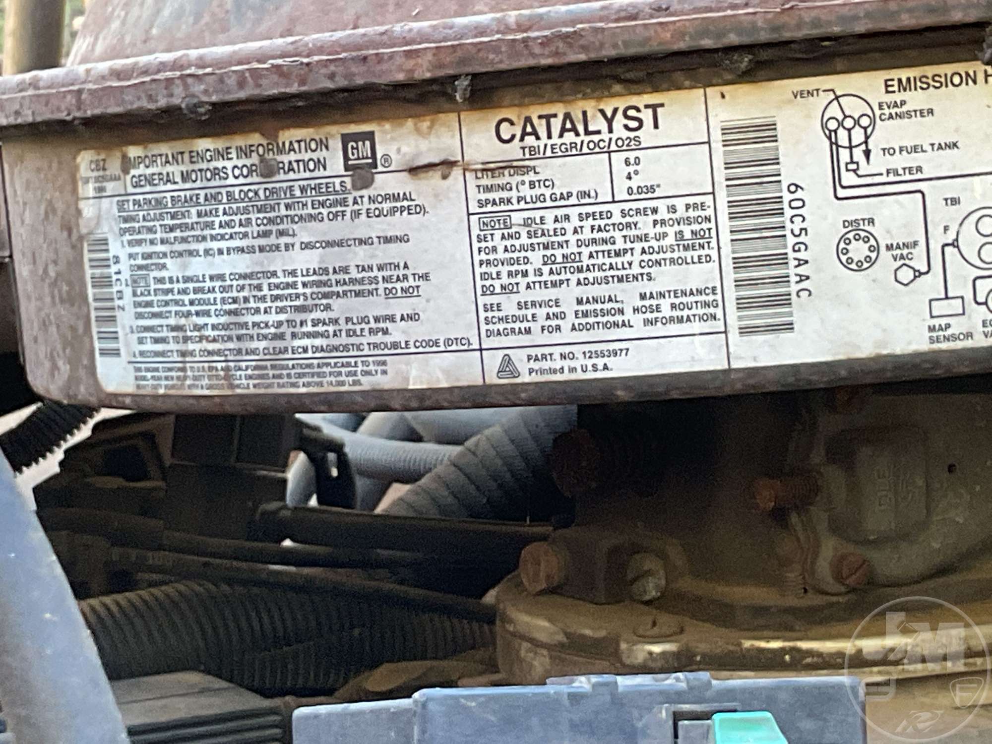 1996 GMC C6