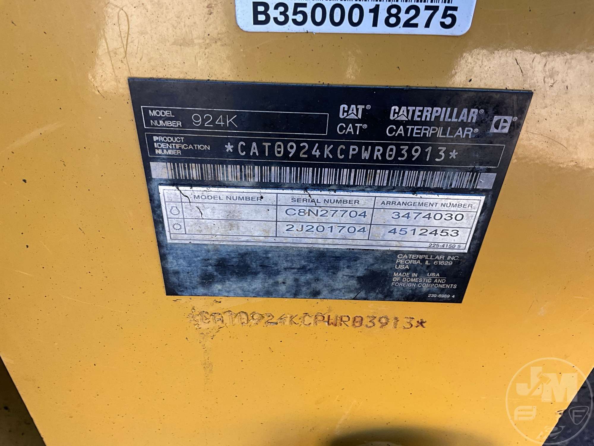 2015 Caterpillar 924K