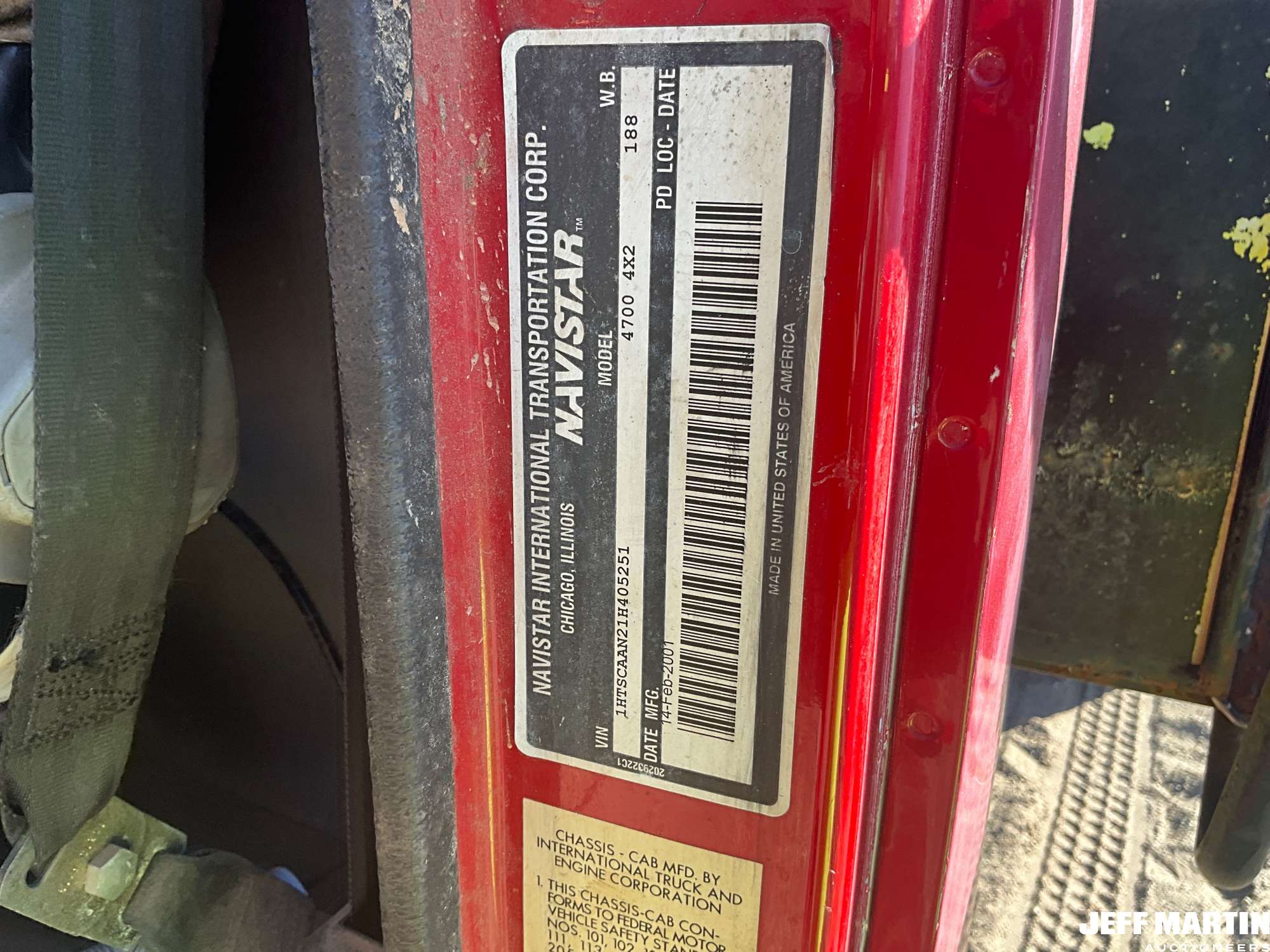2001 International 4700