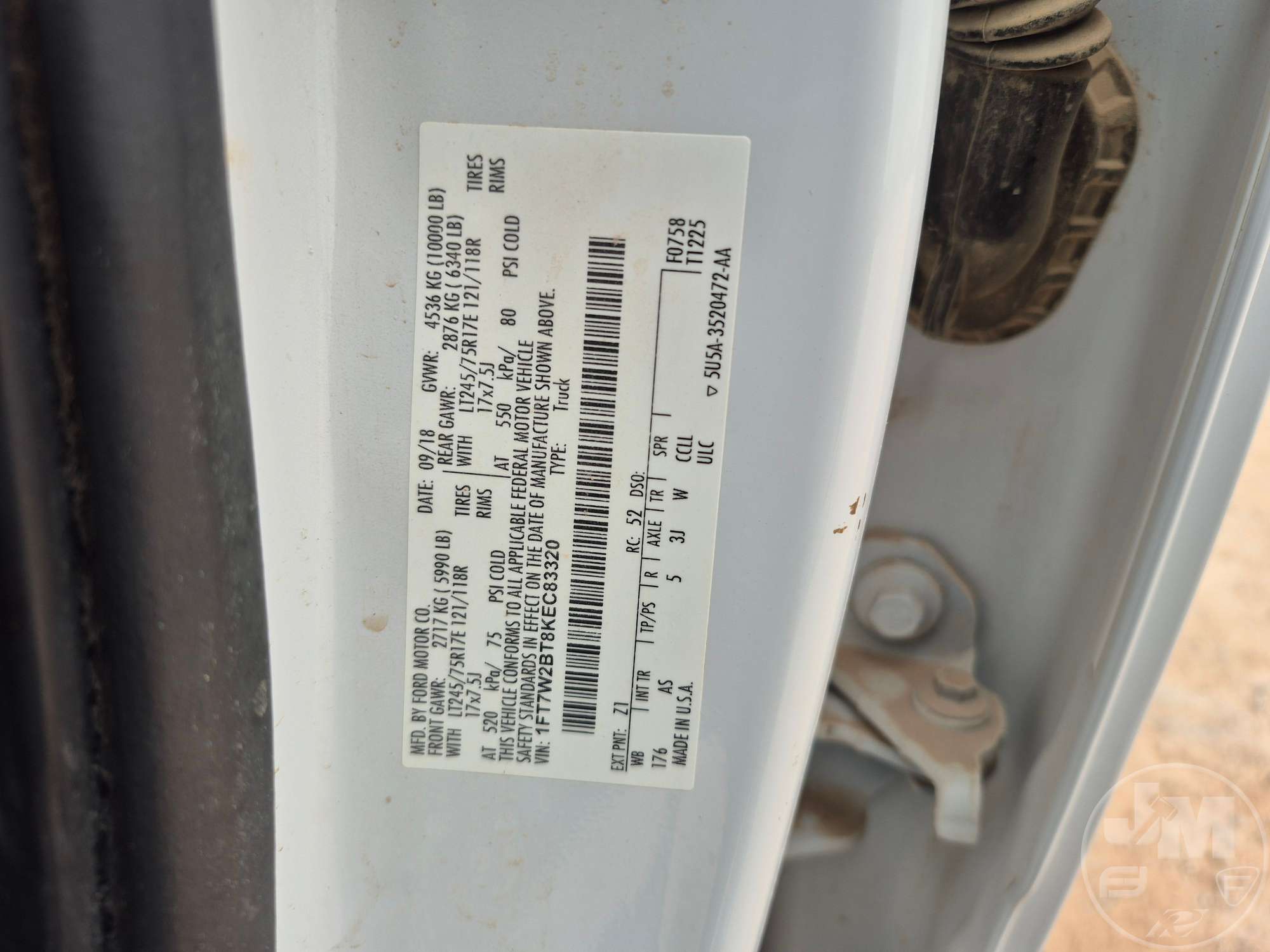 2019 Ford F250 XL CREW CAB