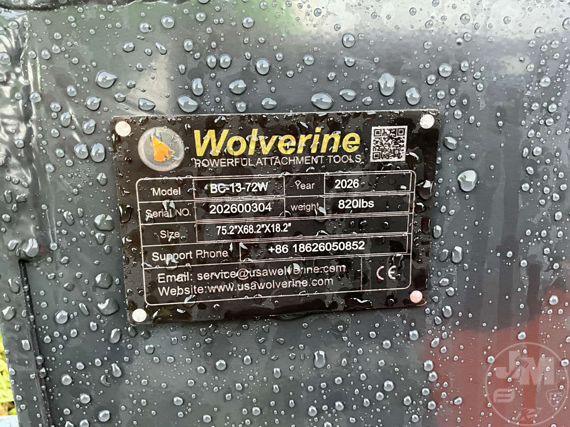2026 Wolverine BC-13-72W