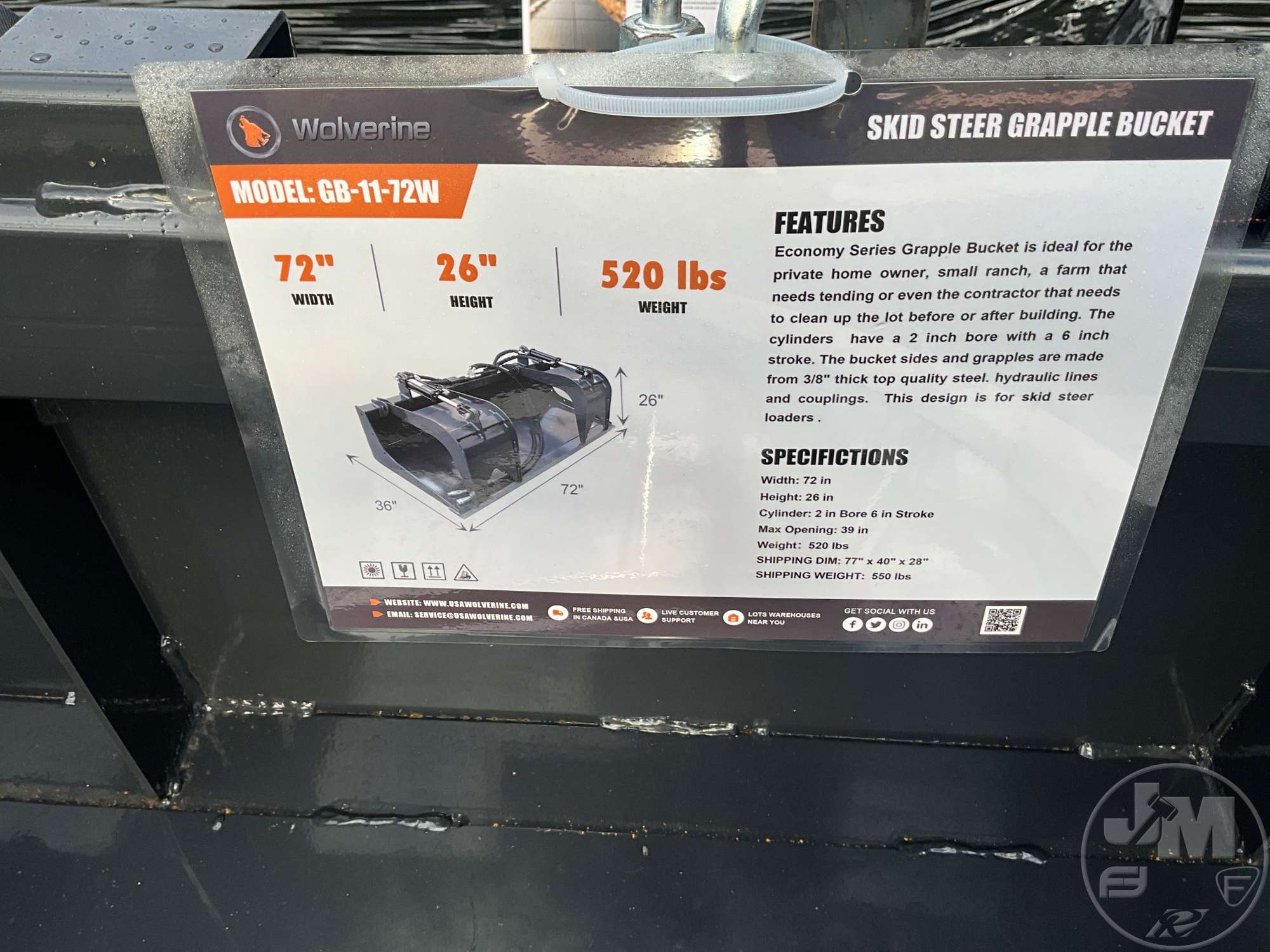 2026 Wolverine GB-11-72W