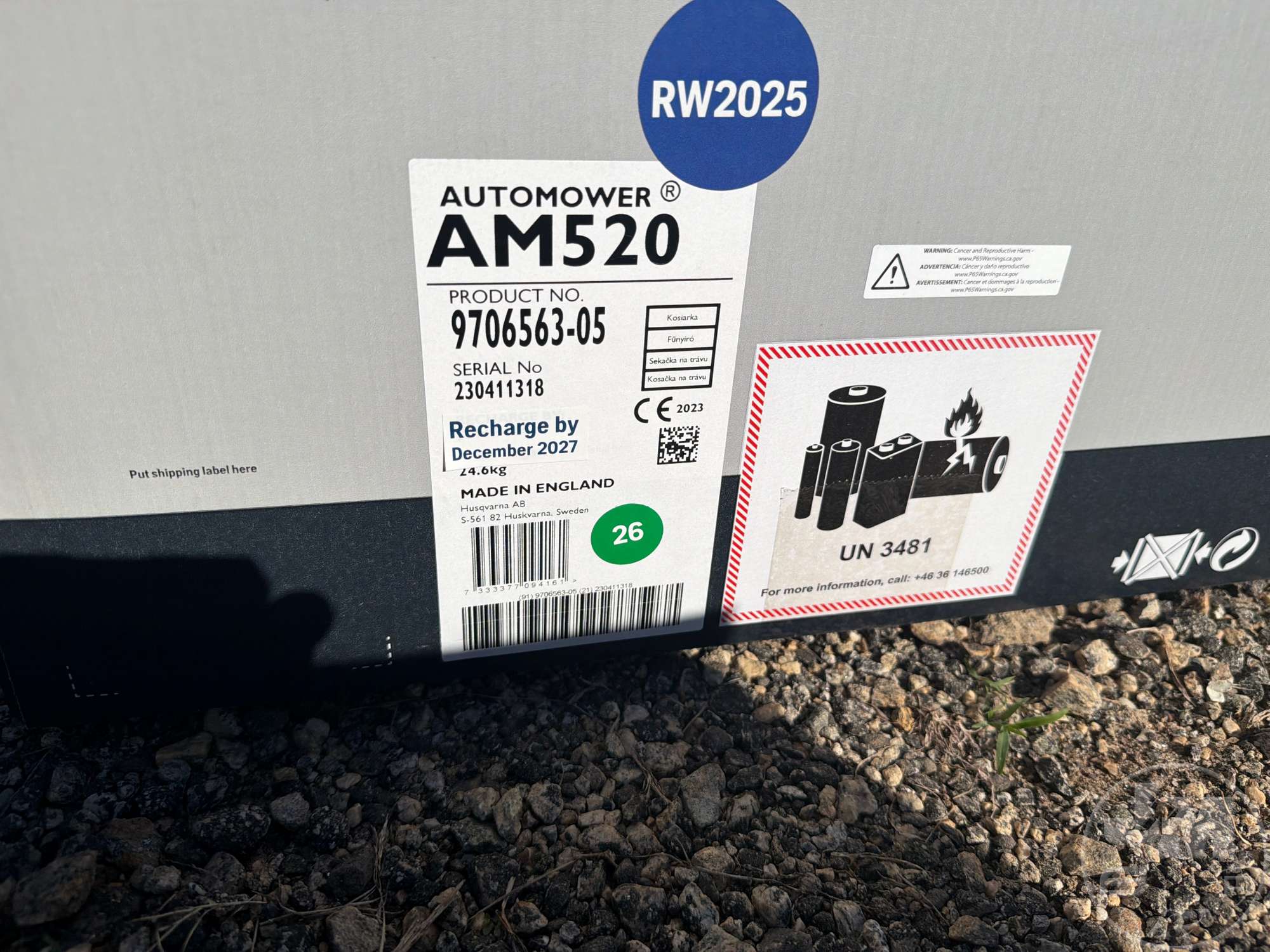 0 Husqvarna AUTO MOWER 520