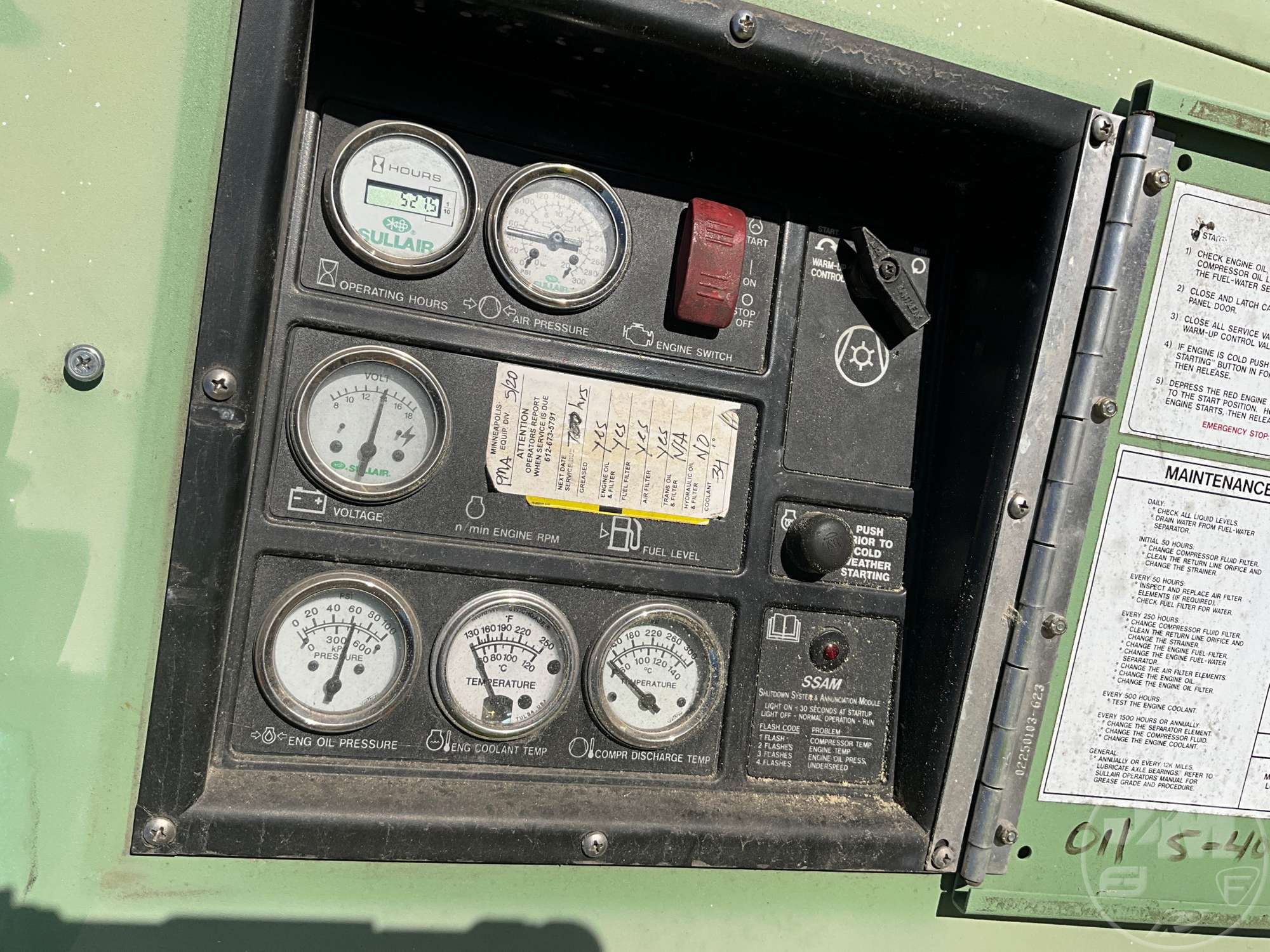 0 Sullair 185 DPQ CAI4 EPA
