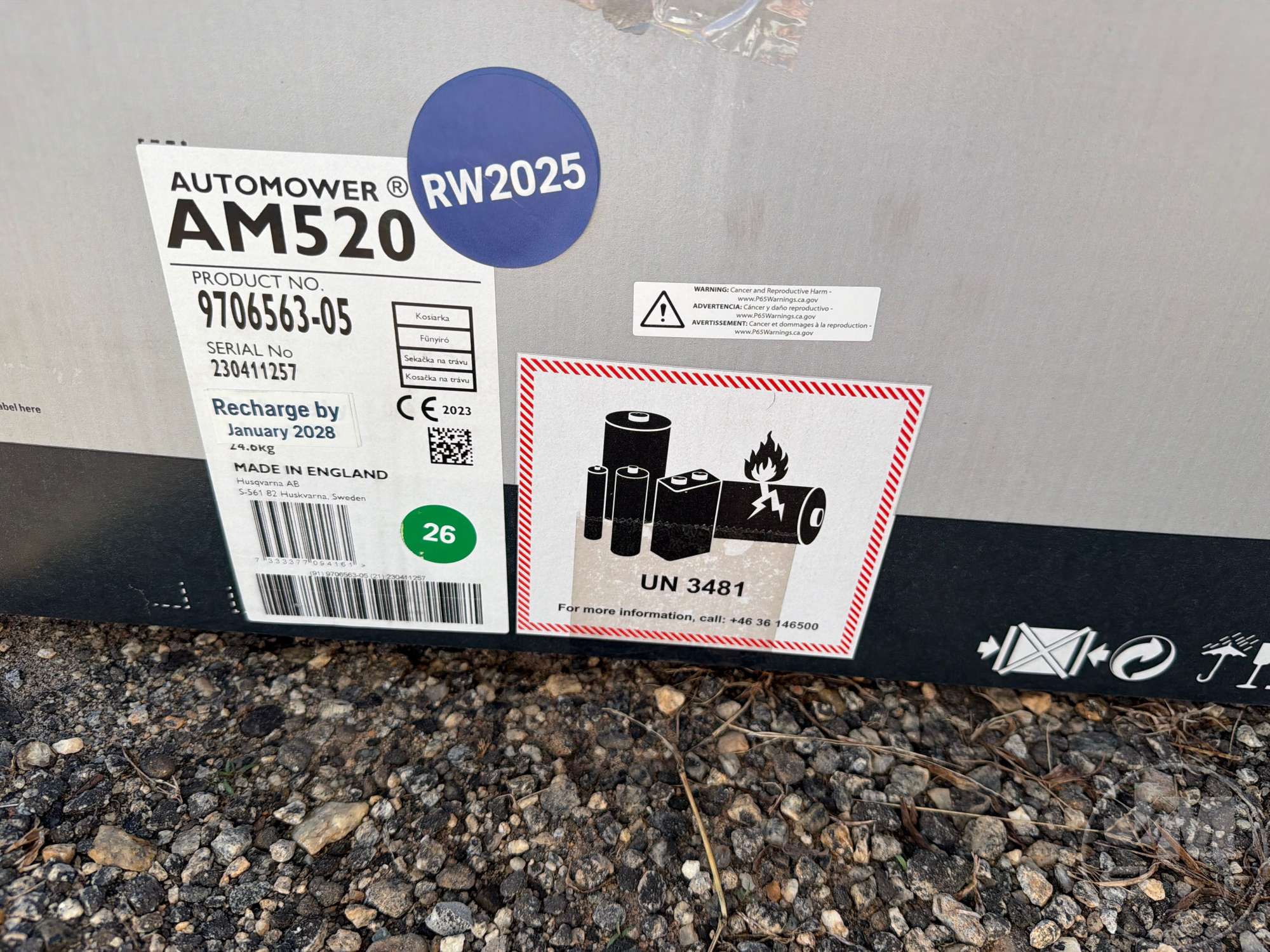 0 Husqvarna AUTO MOWER 520