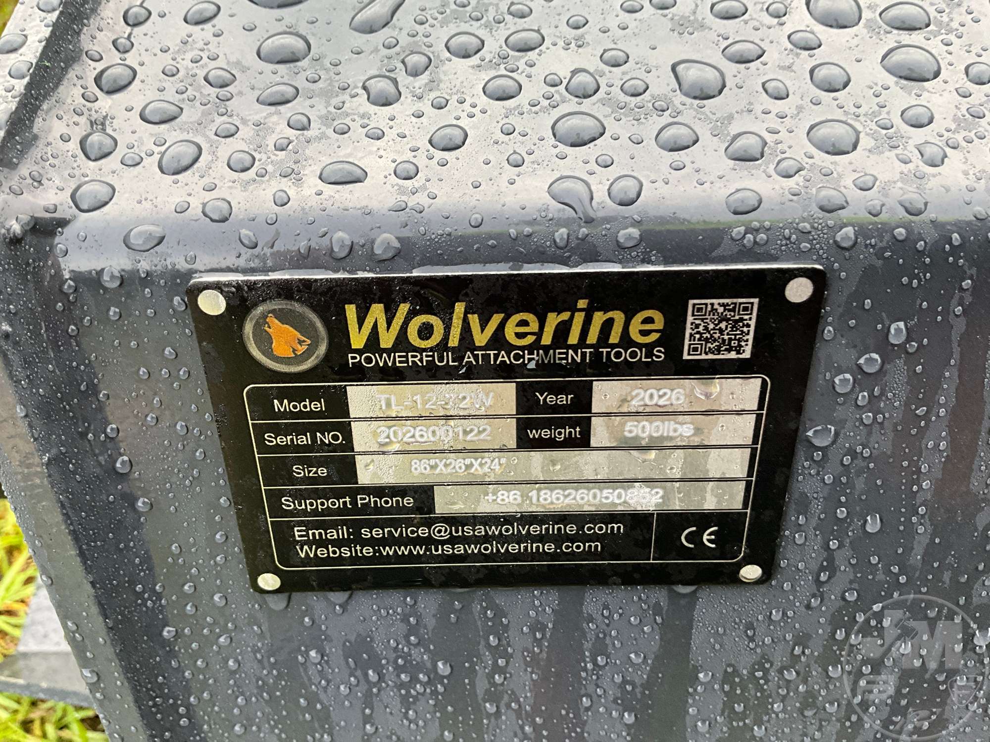2026 Wolverine TL-12-72W