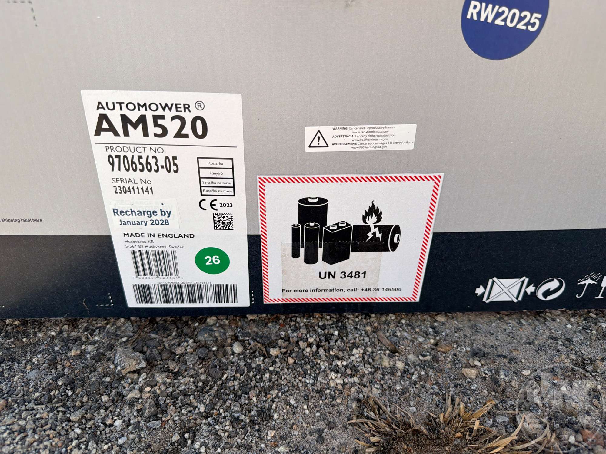 0 Husqvarna AUTO MOWER 520