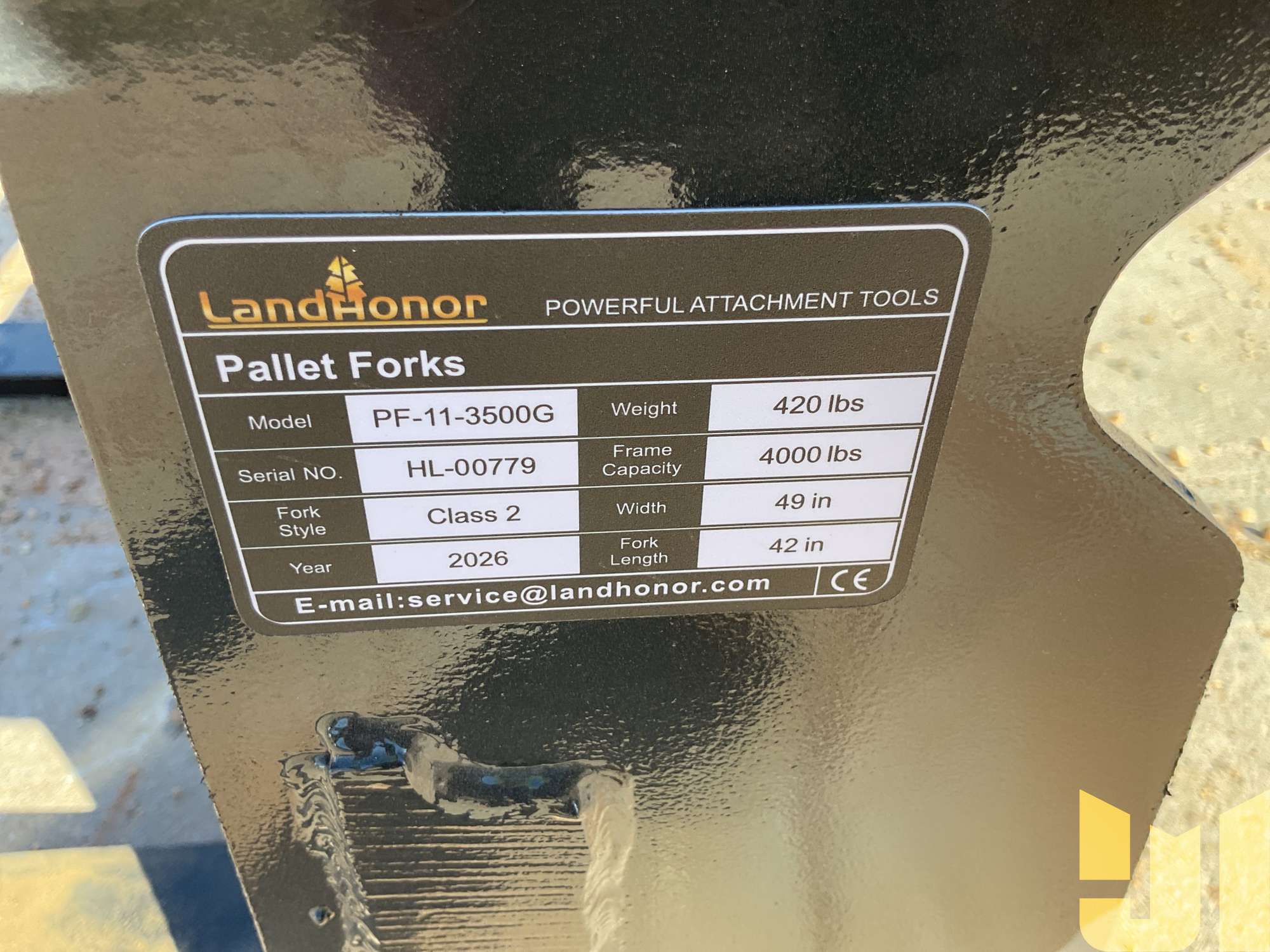 2026 Land Honor PF-11-3500G