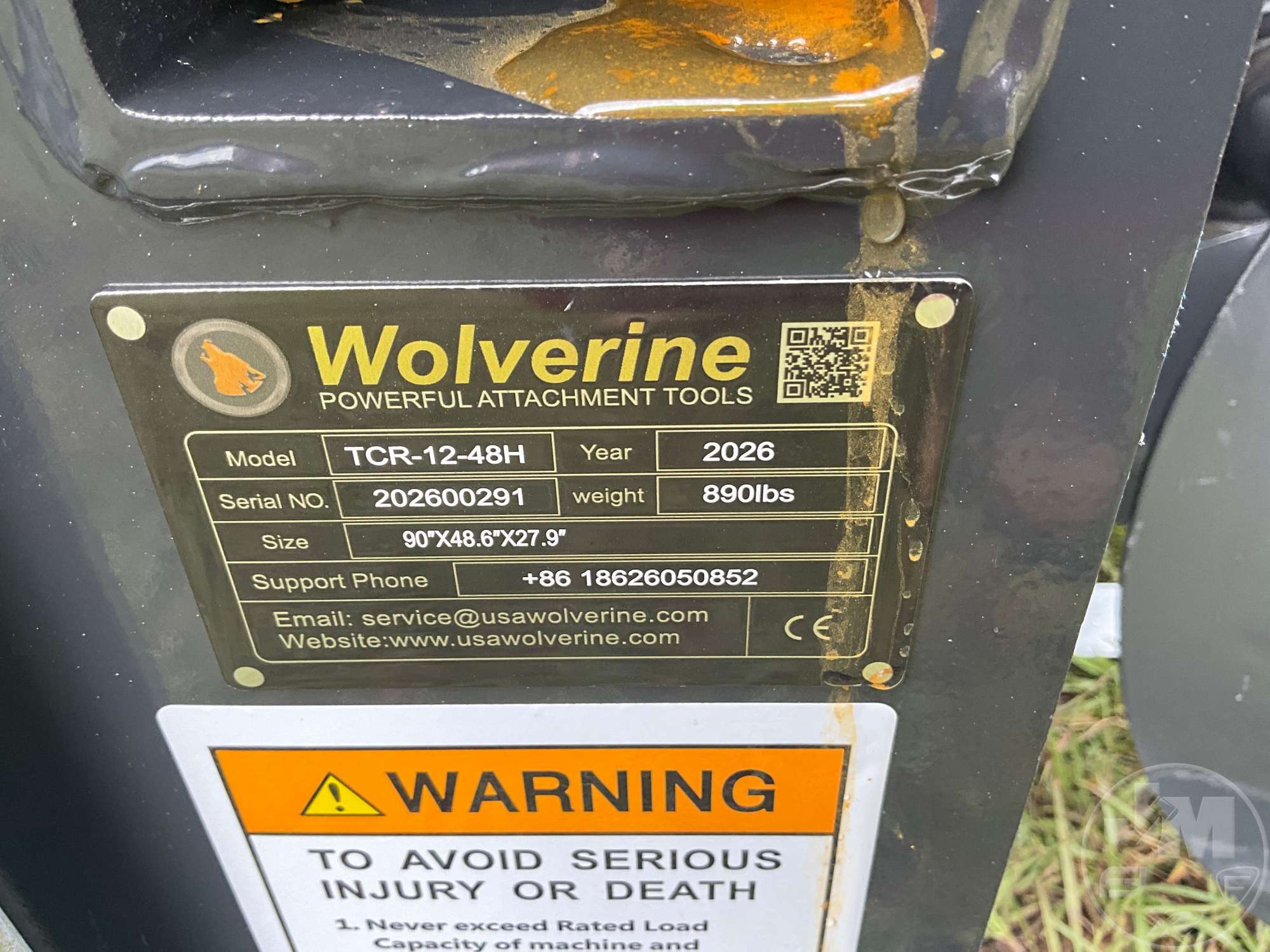 2026 Wolverine TCR-12-48H