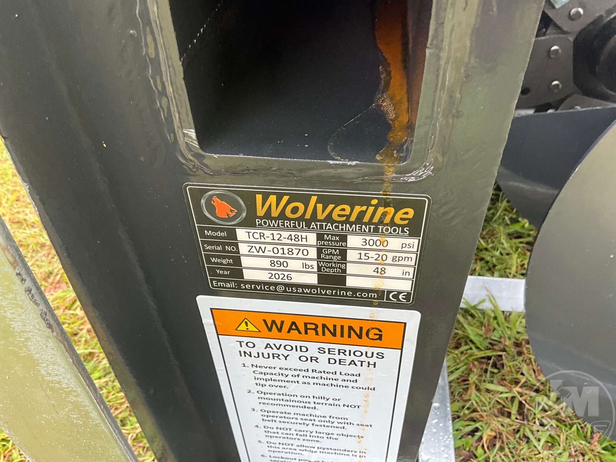 2026 Wolverine TCR-12-48H