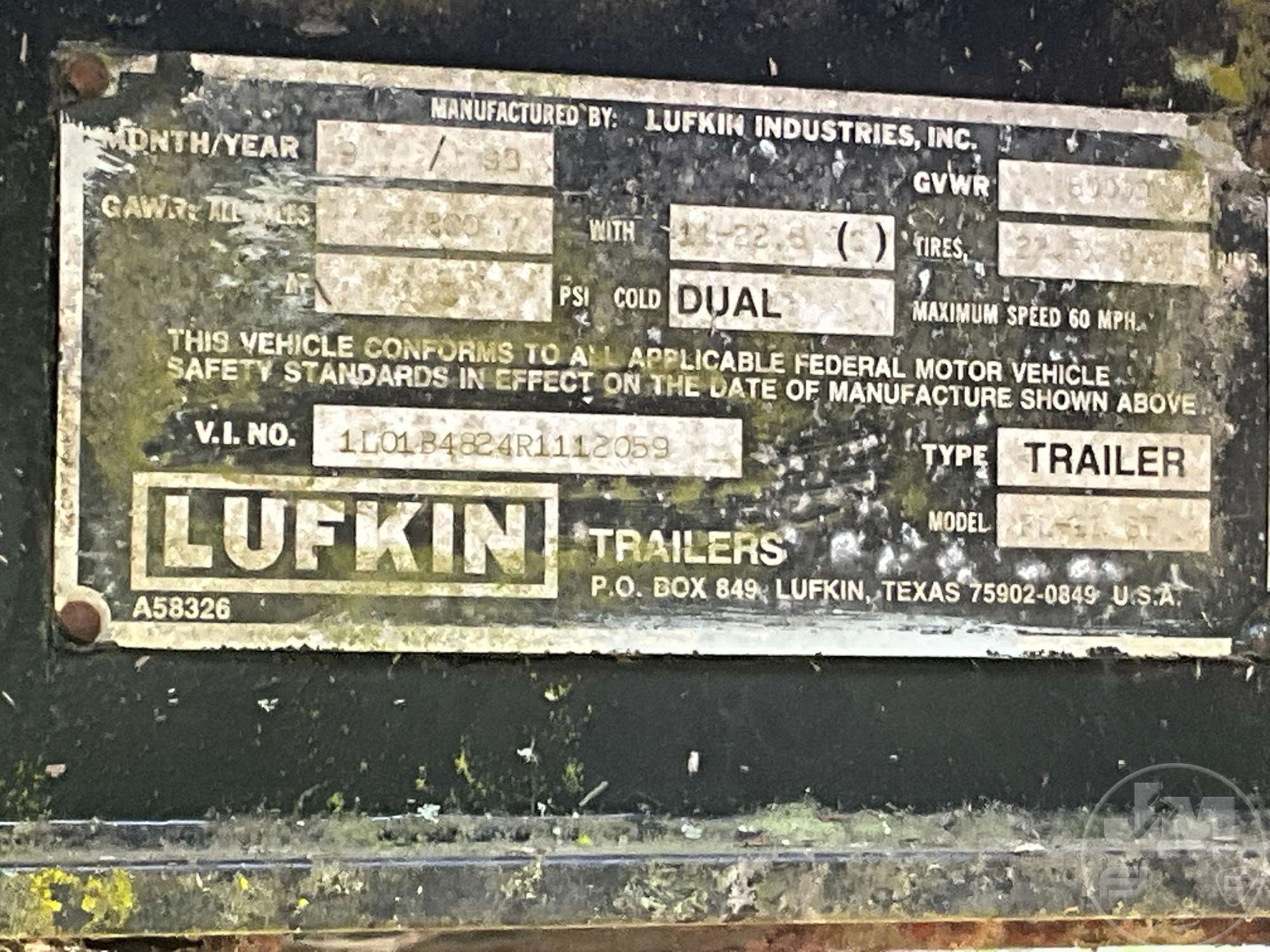 1994 Lufkin FL-IIST