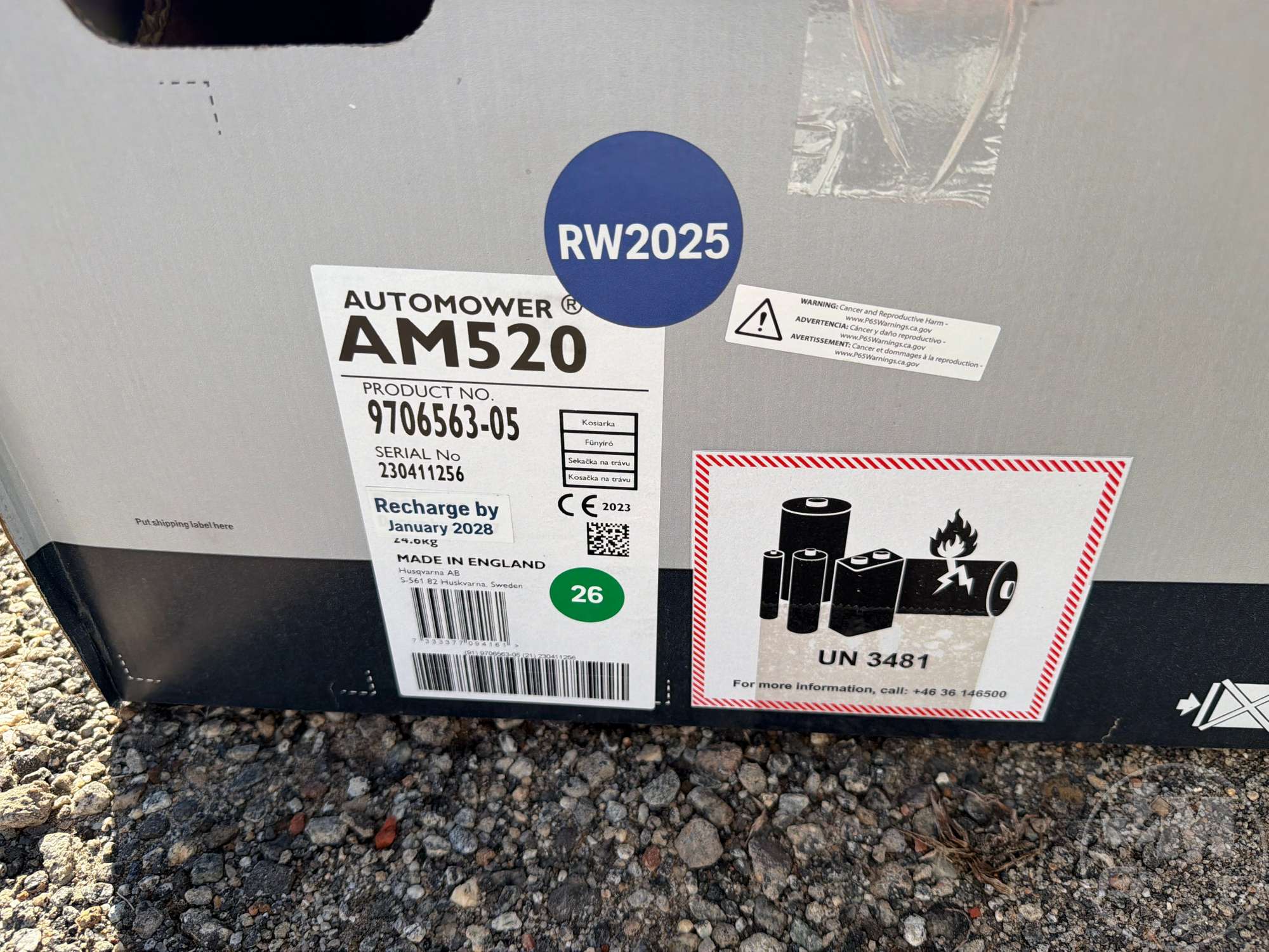0 Husqvarna AUTO MOWER 520