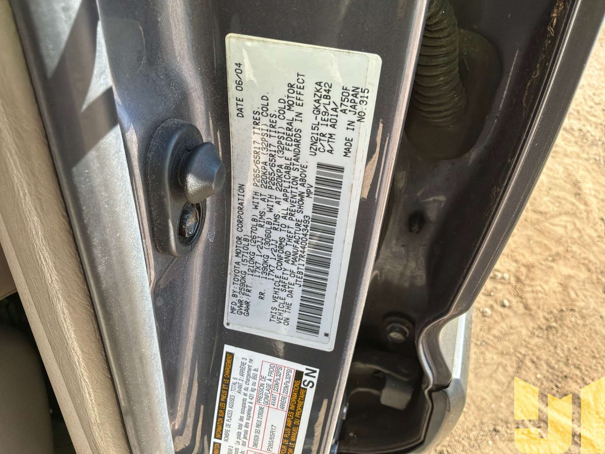 2004 Toyota 4Runner
