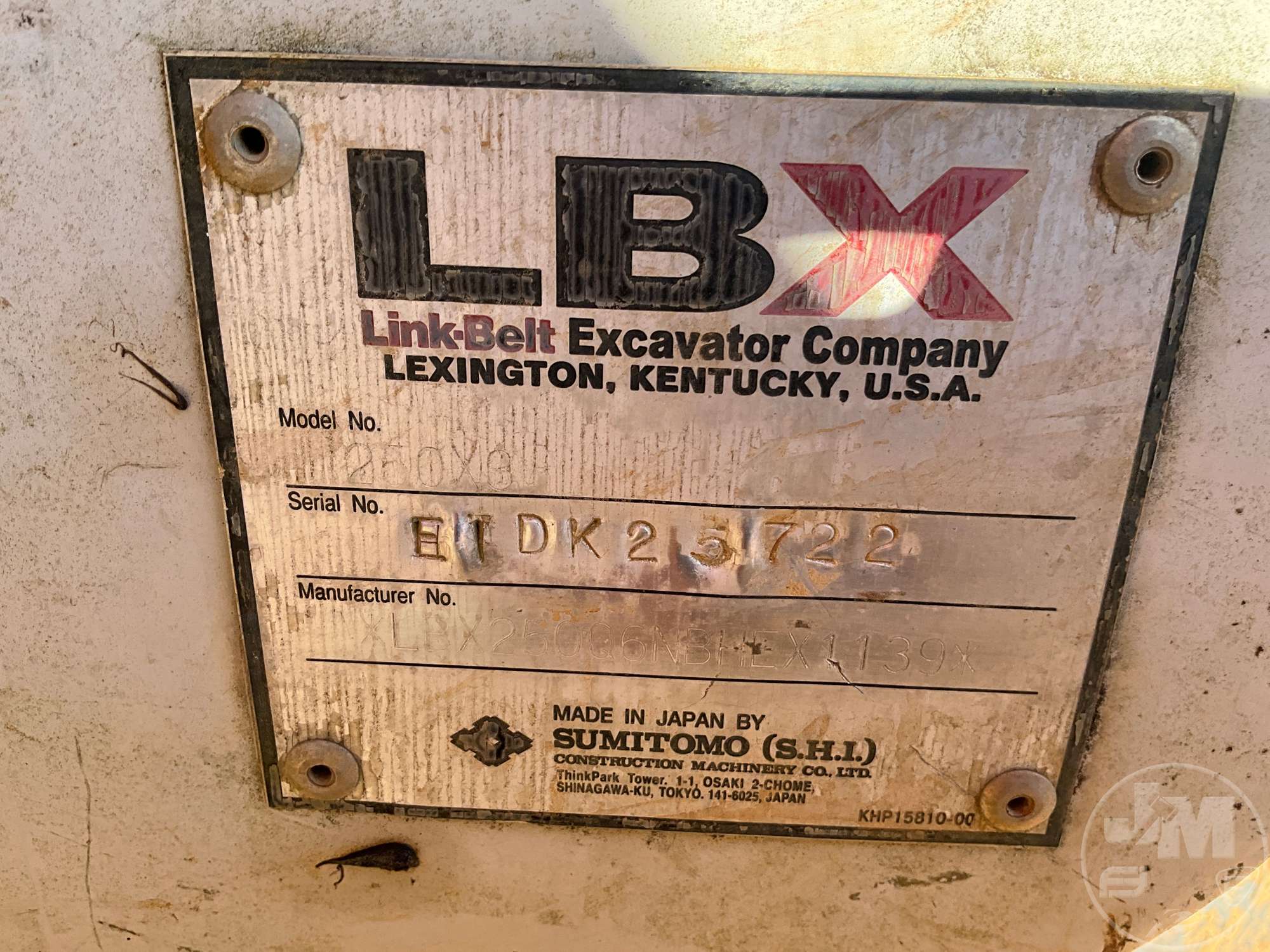 2011 Link-Belt 250 X3