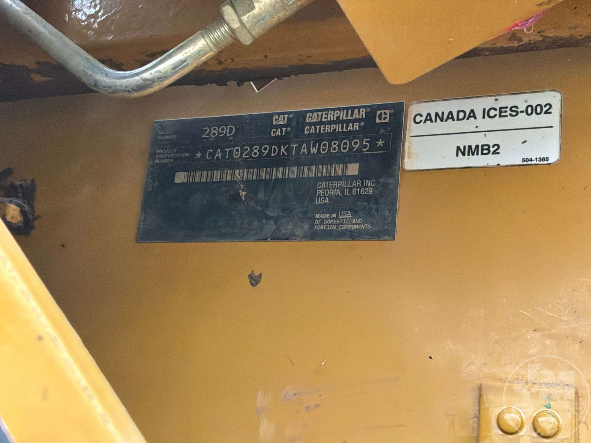 2017 Caterpillar 289D