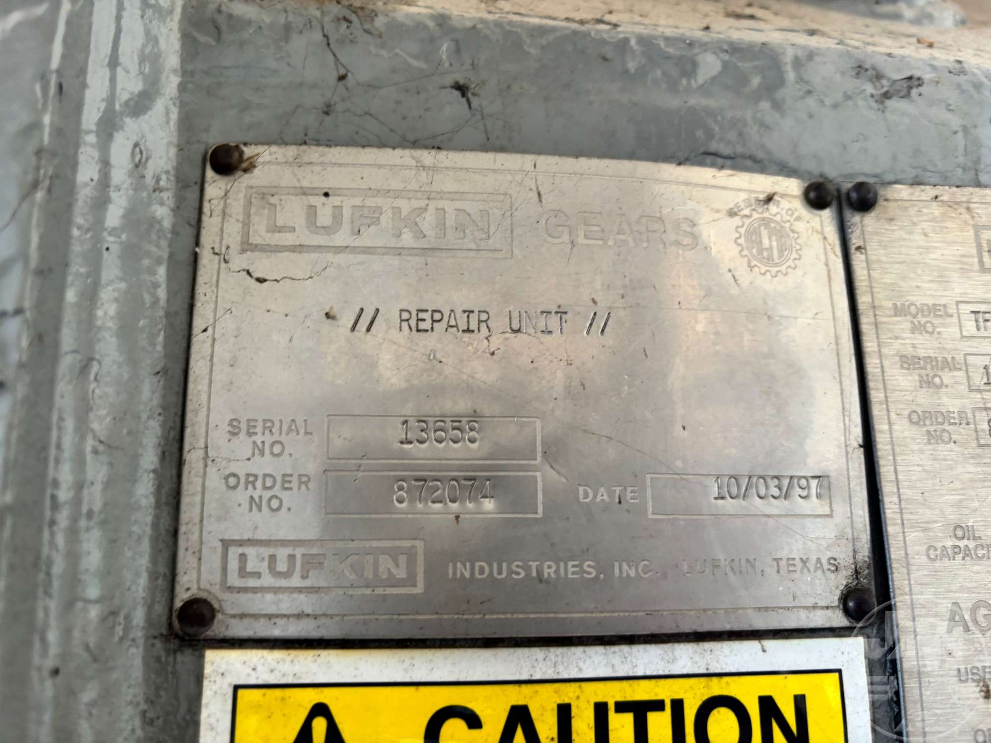 0 Lufkin TFG2700-7