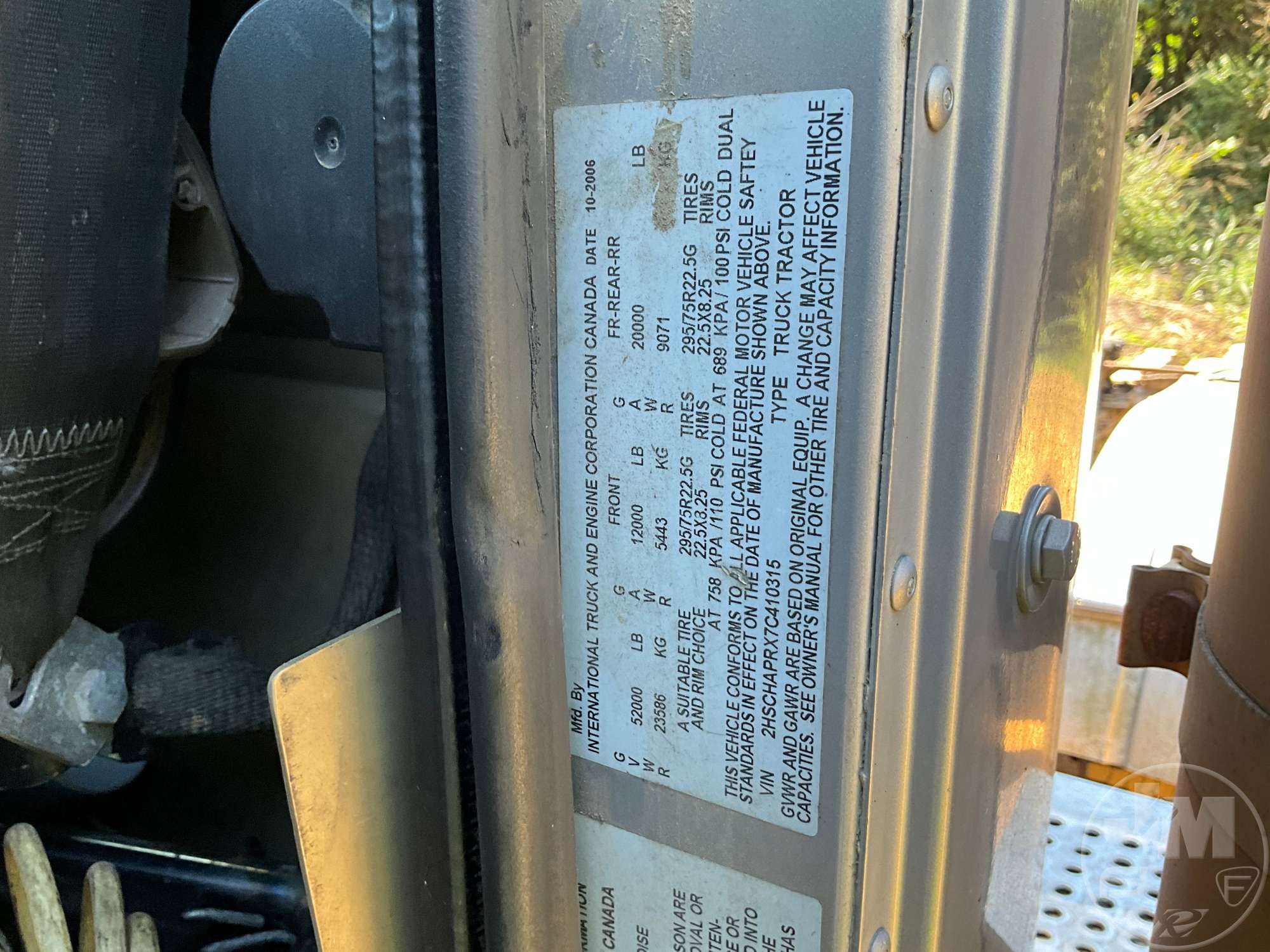 2007 International 9900I