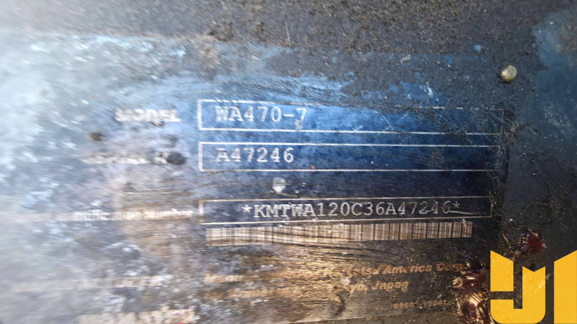 2015 Komatsu WA470-7
