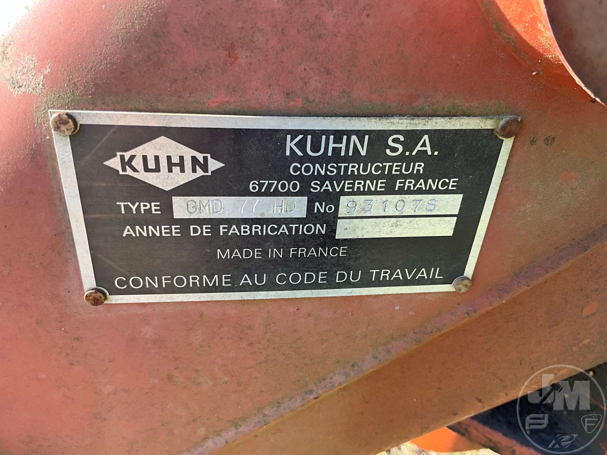 0 Kuhn GMD77HD