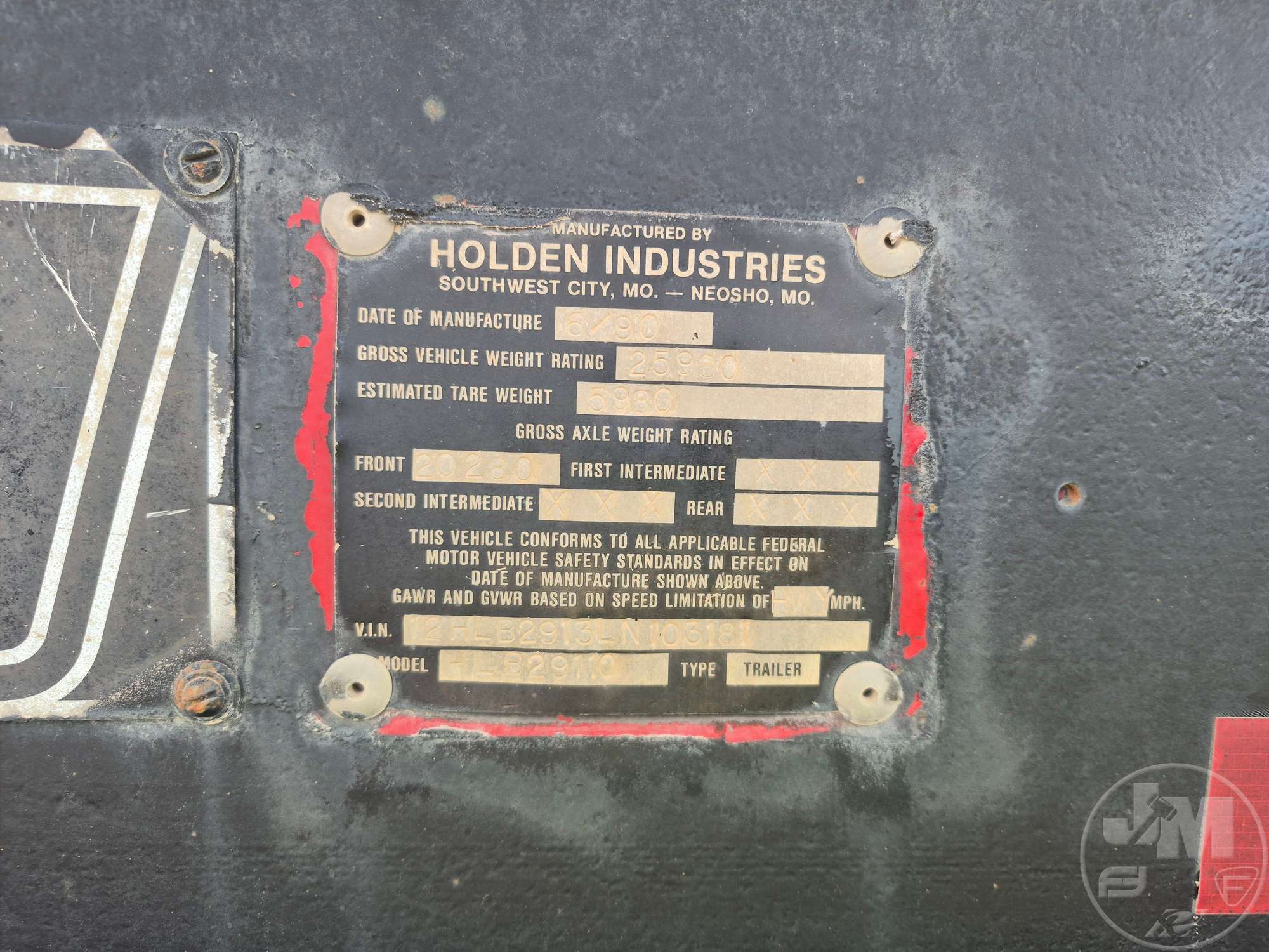 1990 Holden 18 FT
