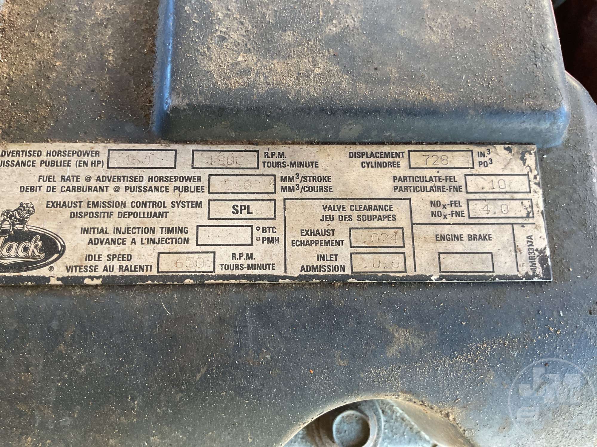 2000 Mack E7-460