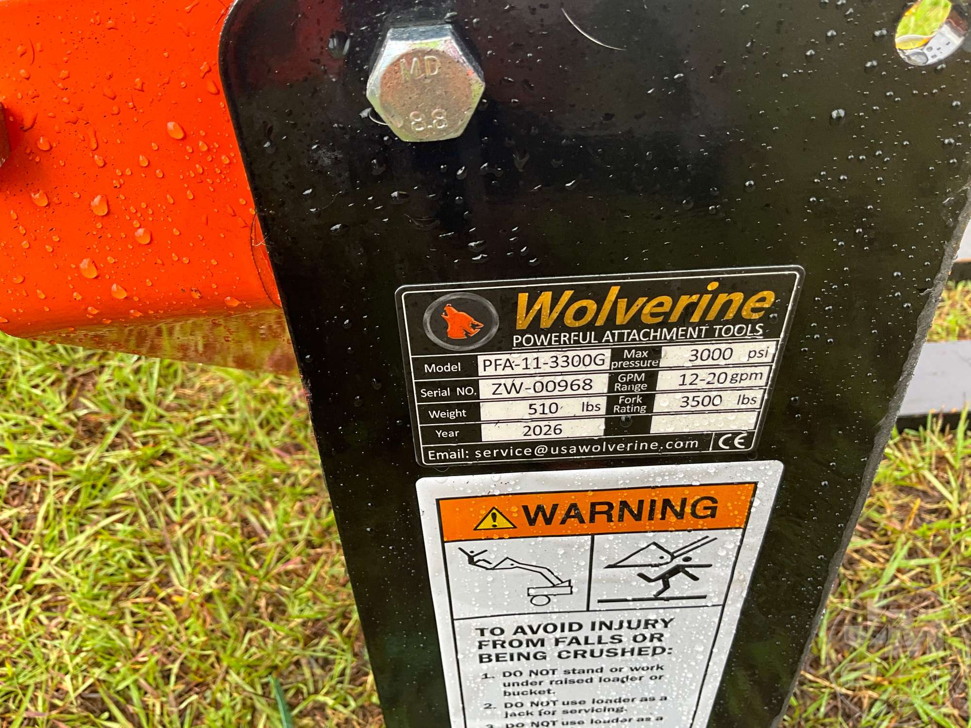 2026 Wolverine PFA-11-3300G