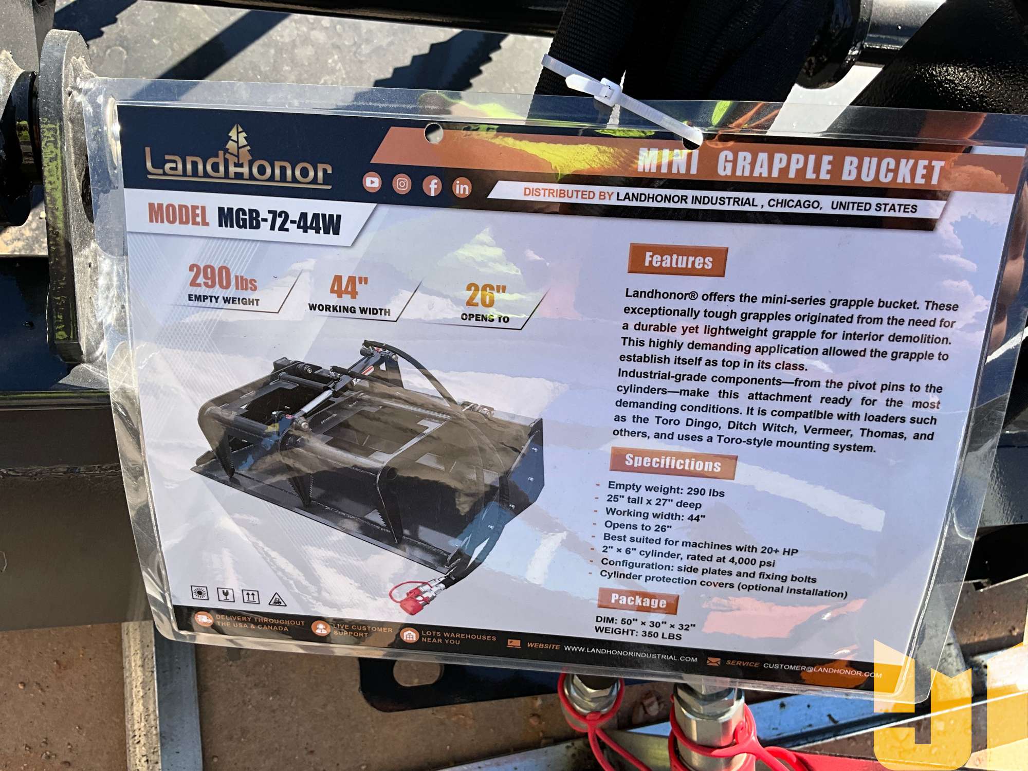 2026 Land Honor MG -72-44W