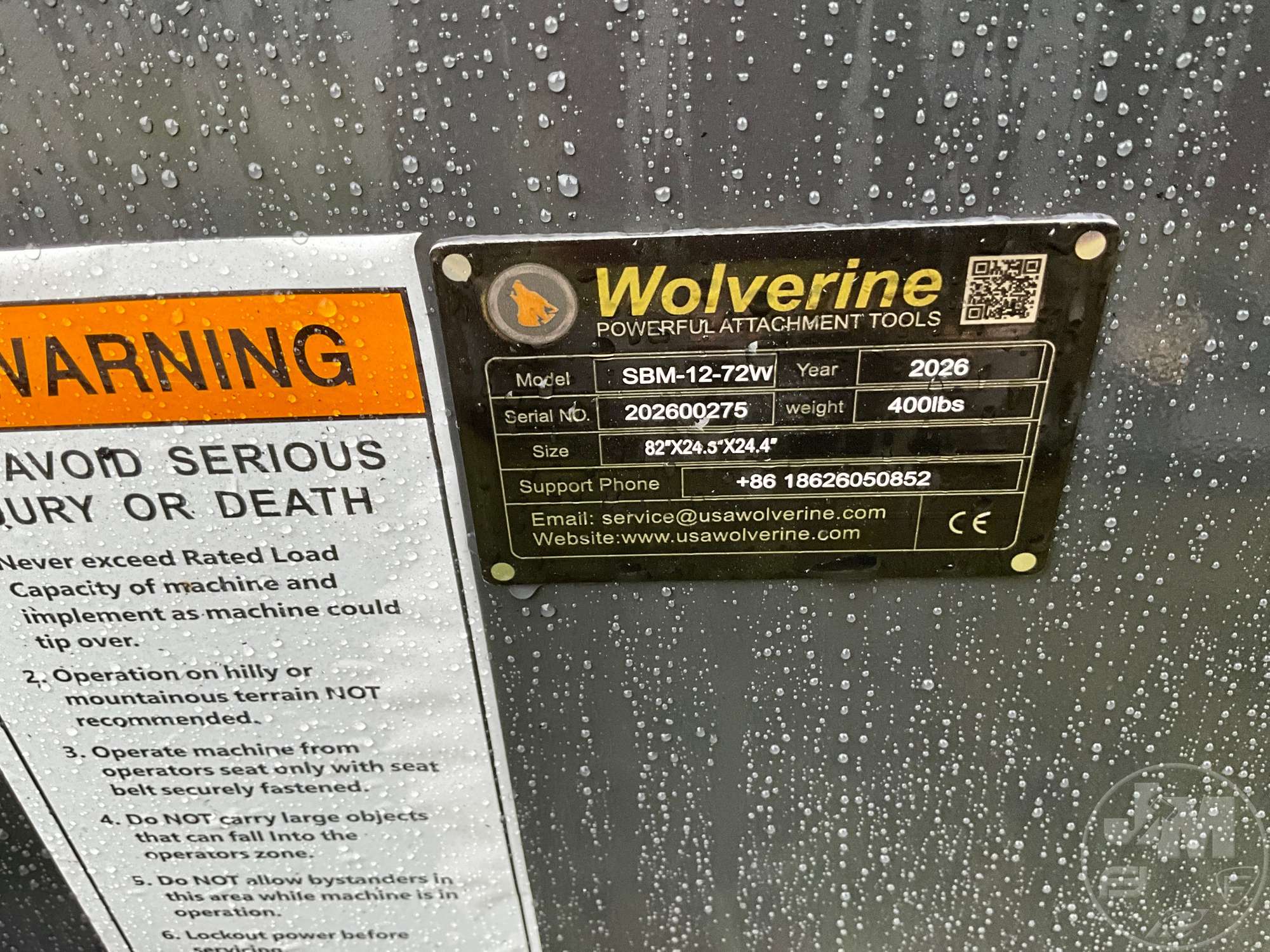 2026 Wolverine SBM-12-72W