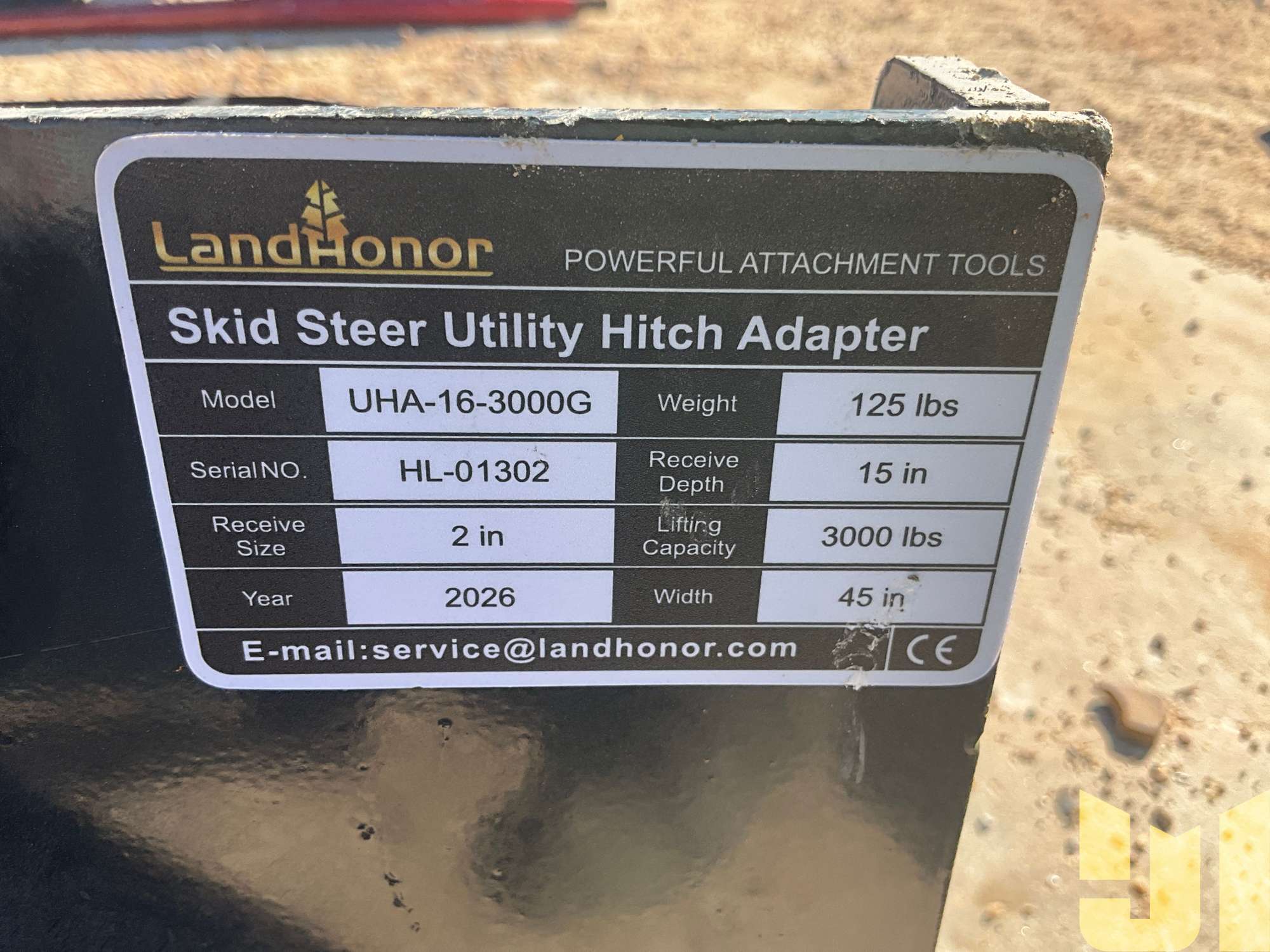 2026 Land Honor UHA-16-3000G