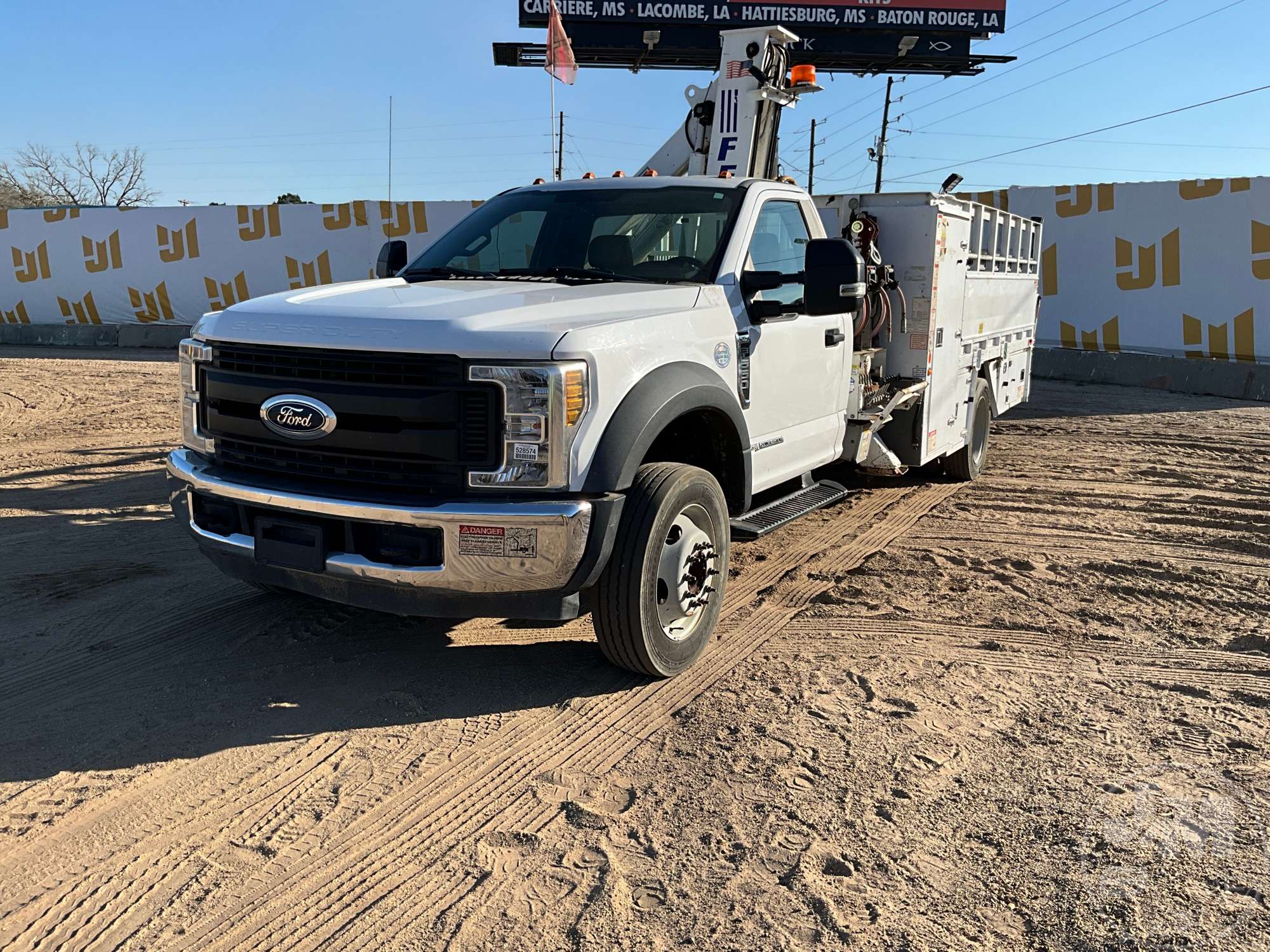 2019 Ford F-550XL SD For Sale (85929378) from Jeff Martin Auctioneers ...