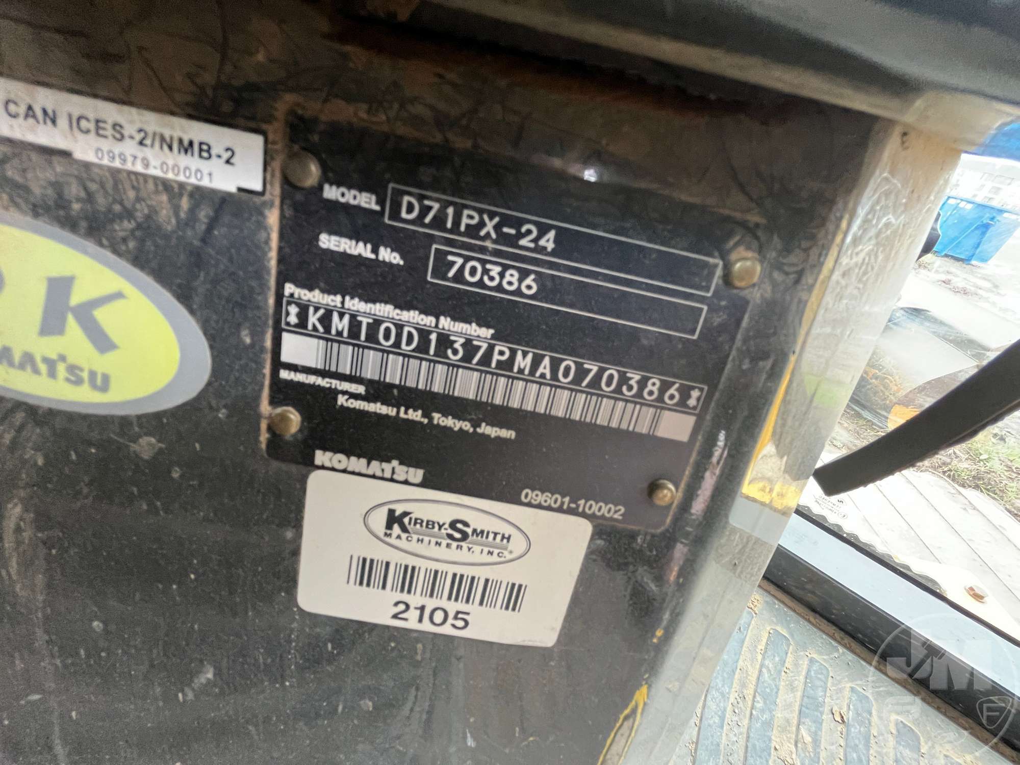 2022 Komatsu D71PX-24 LGP