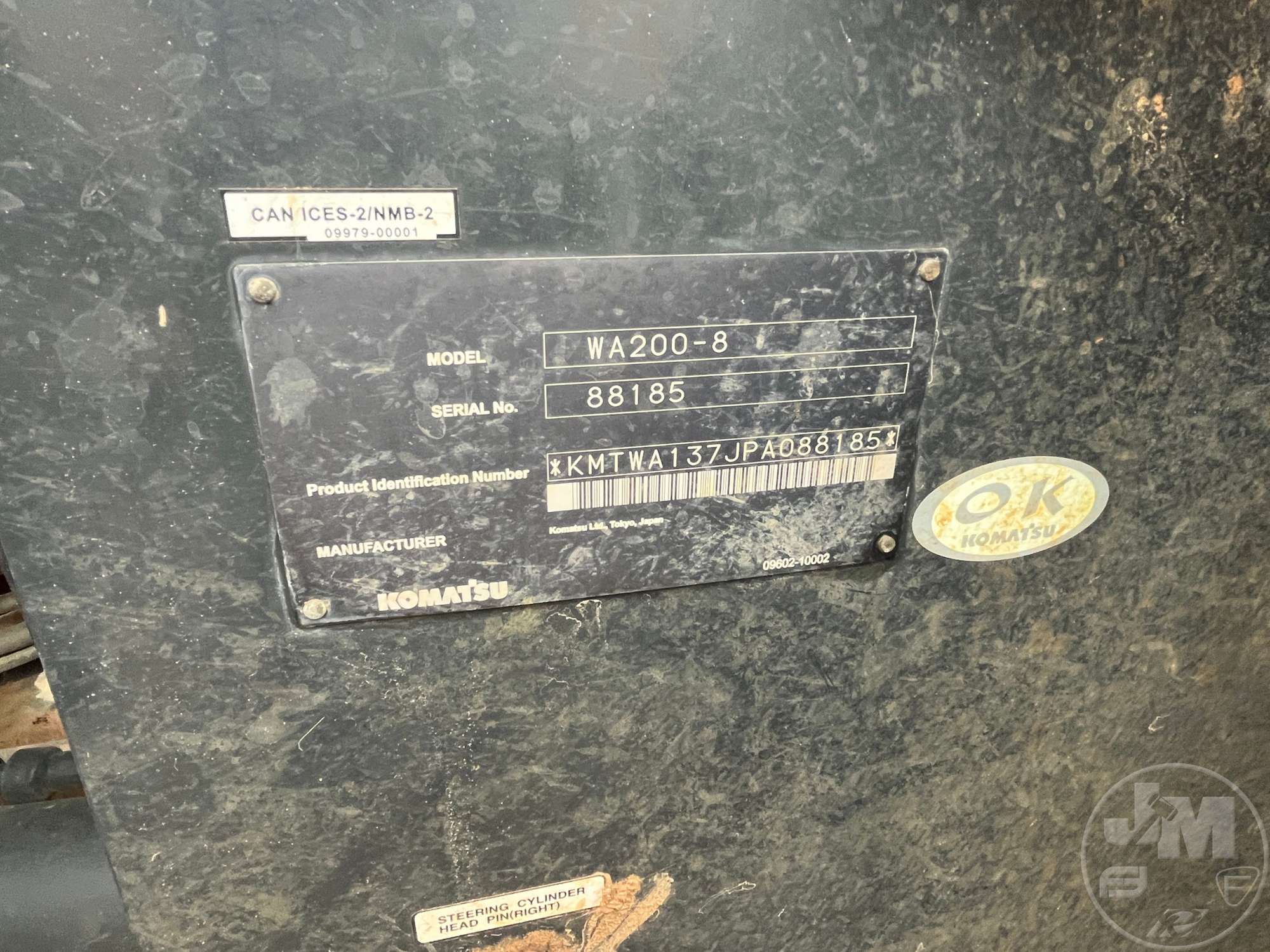 2023 Komatsu WA200-8