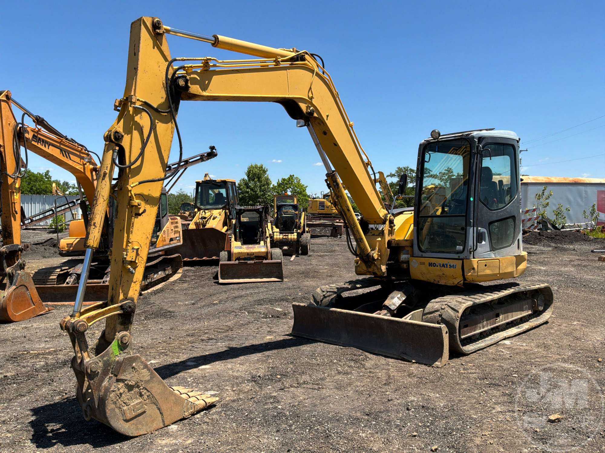 Photo of a  Komatsu PC78MR-6