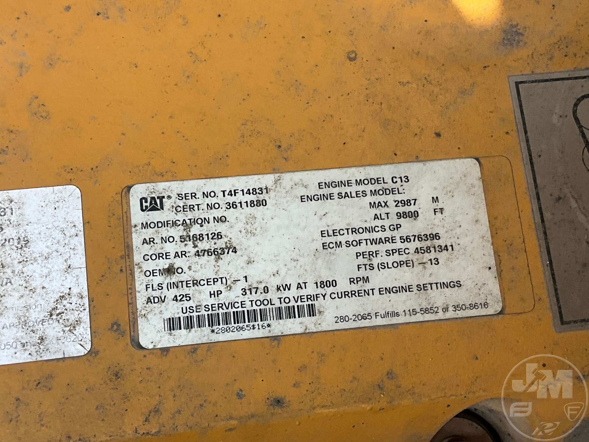 2019 Caterpillar 352F