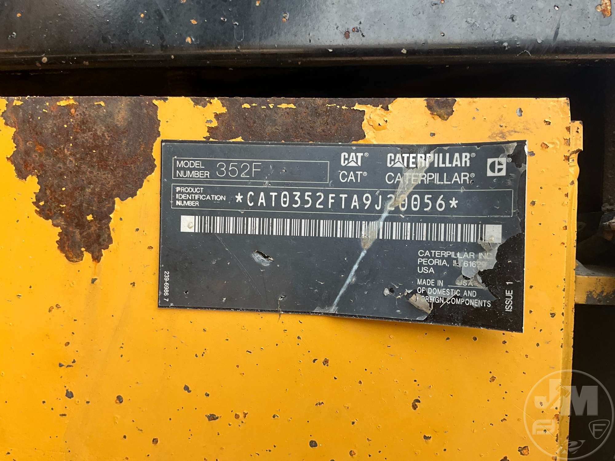 2019 Caterpillar 352F