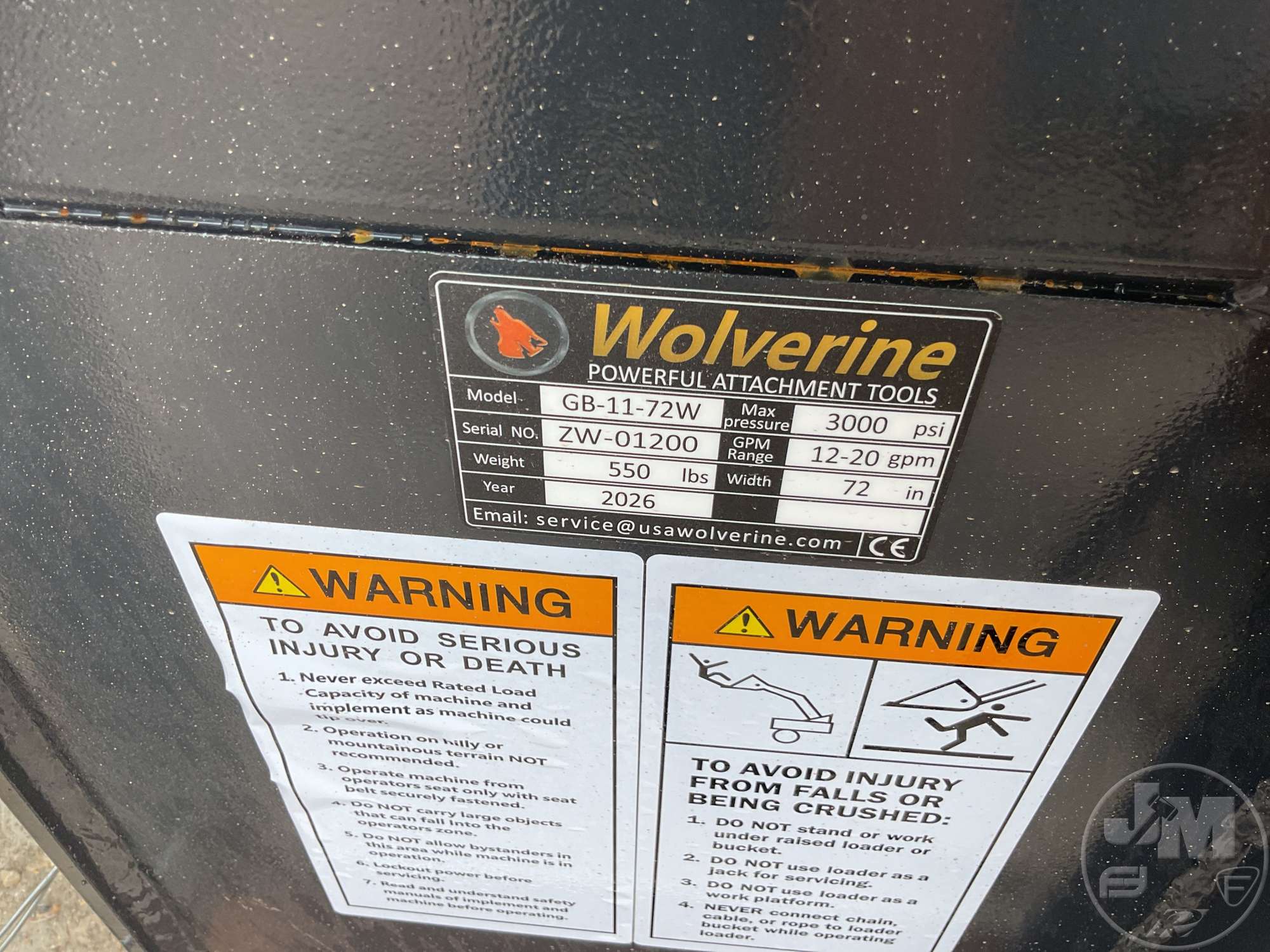 2026 Wolverine GB-11-72W